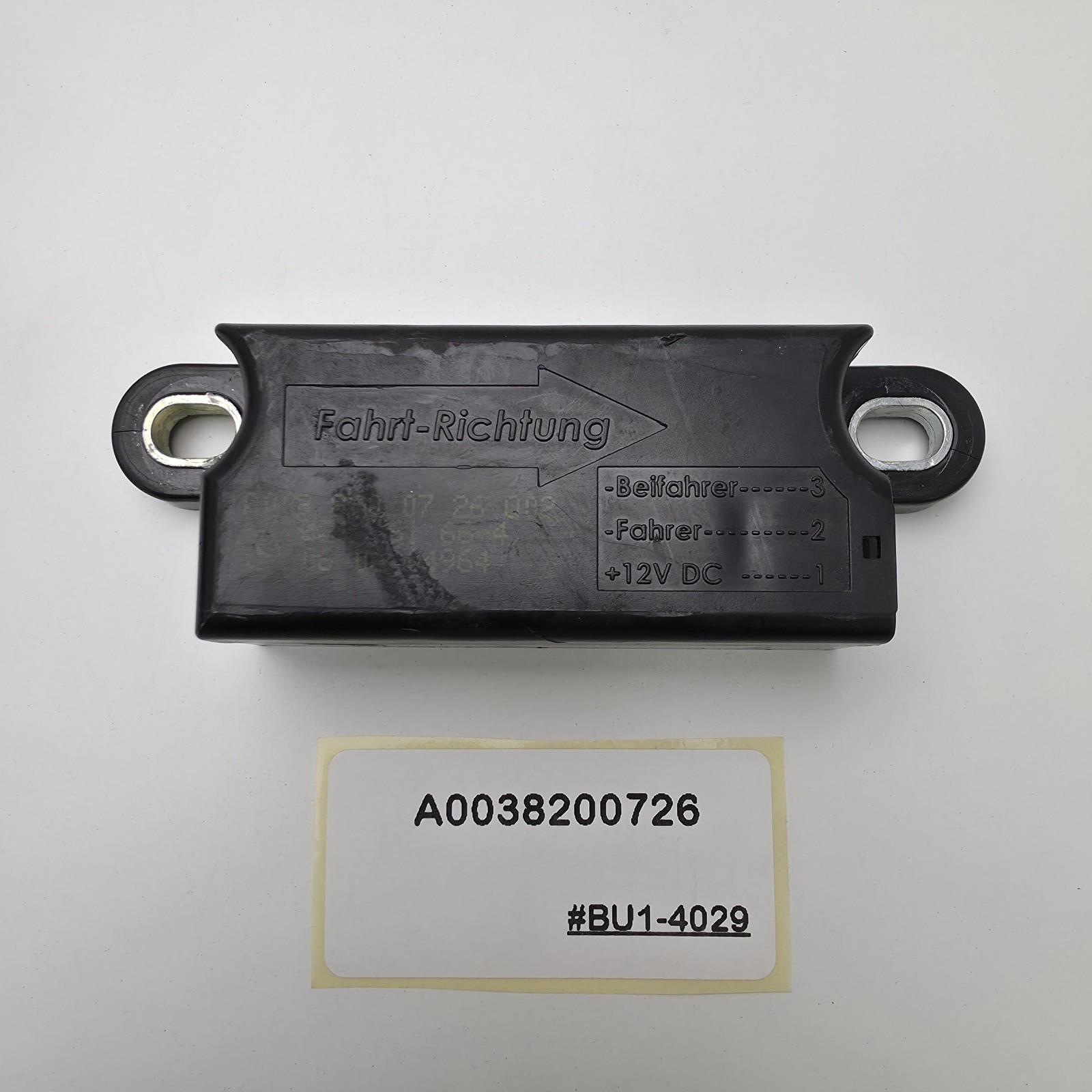 2002-2009 Mercedes-Benz E-Class Crash Impact Sensor A0038200726