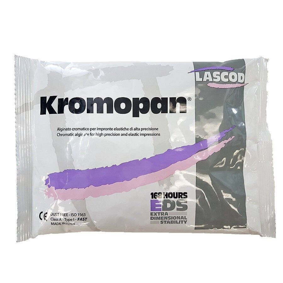 Kromopan  Color Changing Alginate Dust Free Fast 1 x 1lb pouches FAST SHIPPING!!