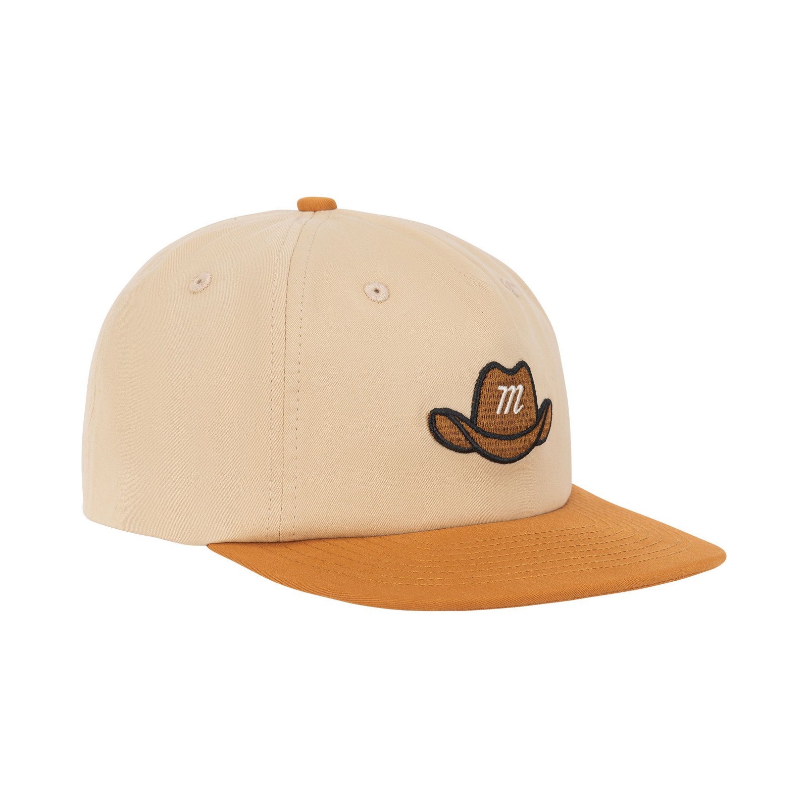Marucci Cowboy Adjustable Snapback Baseball Hat - Tan