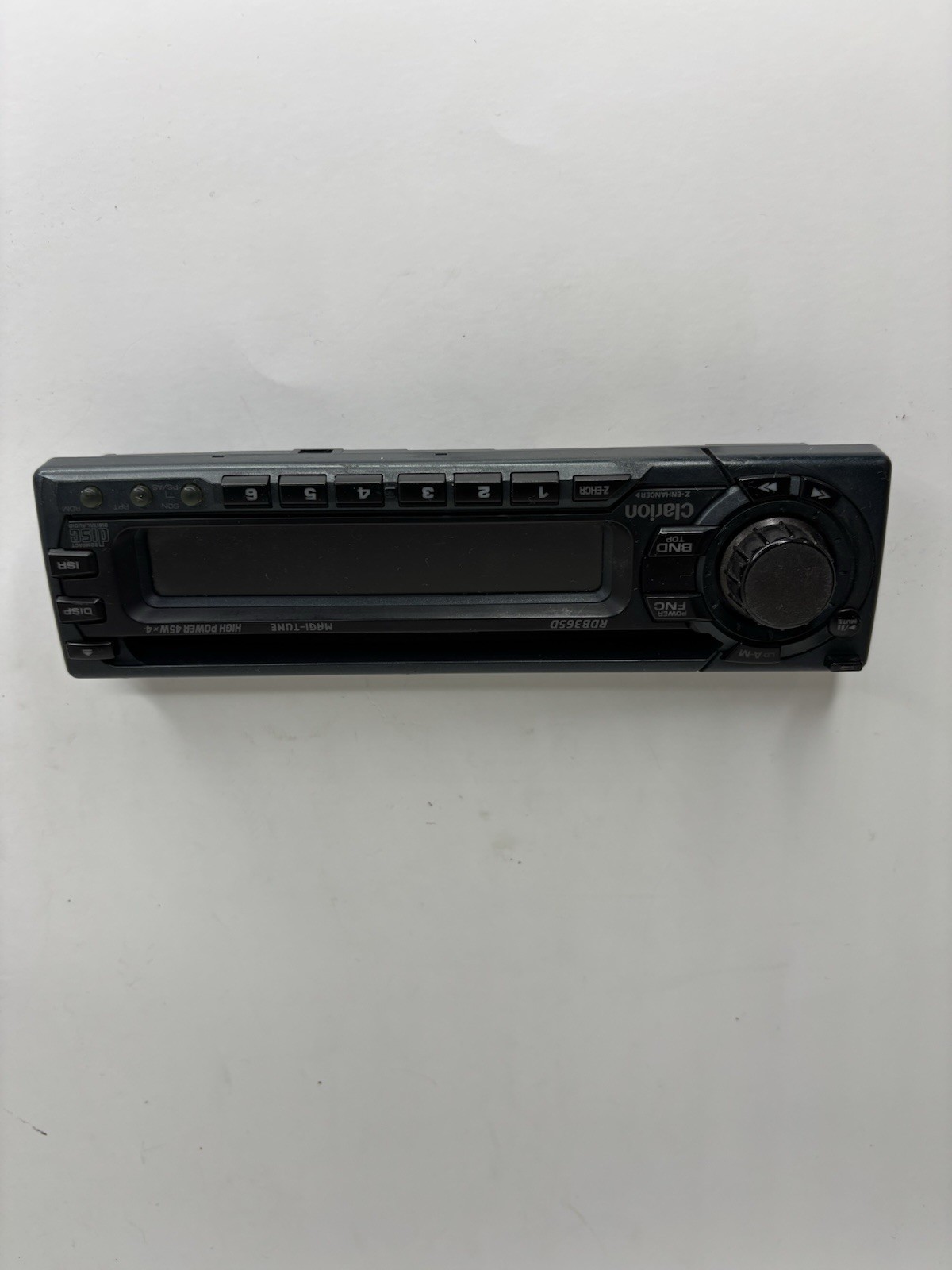 CLARION RDB365D Replacement Faceplate For Car Stereo