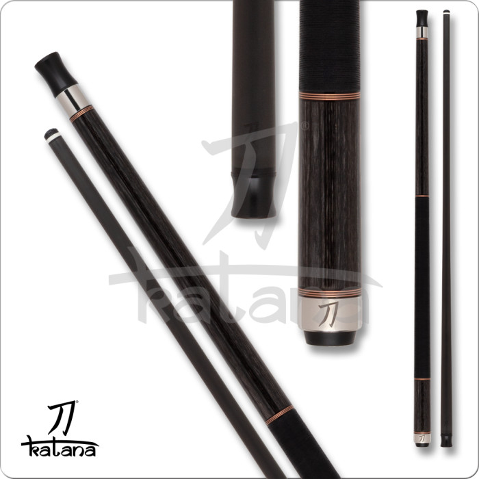 Katana Dragon - KAT2503 - 12.5 mm Carbon Fiber Shaft - Charcoal Cue JPs Included
