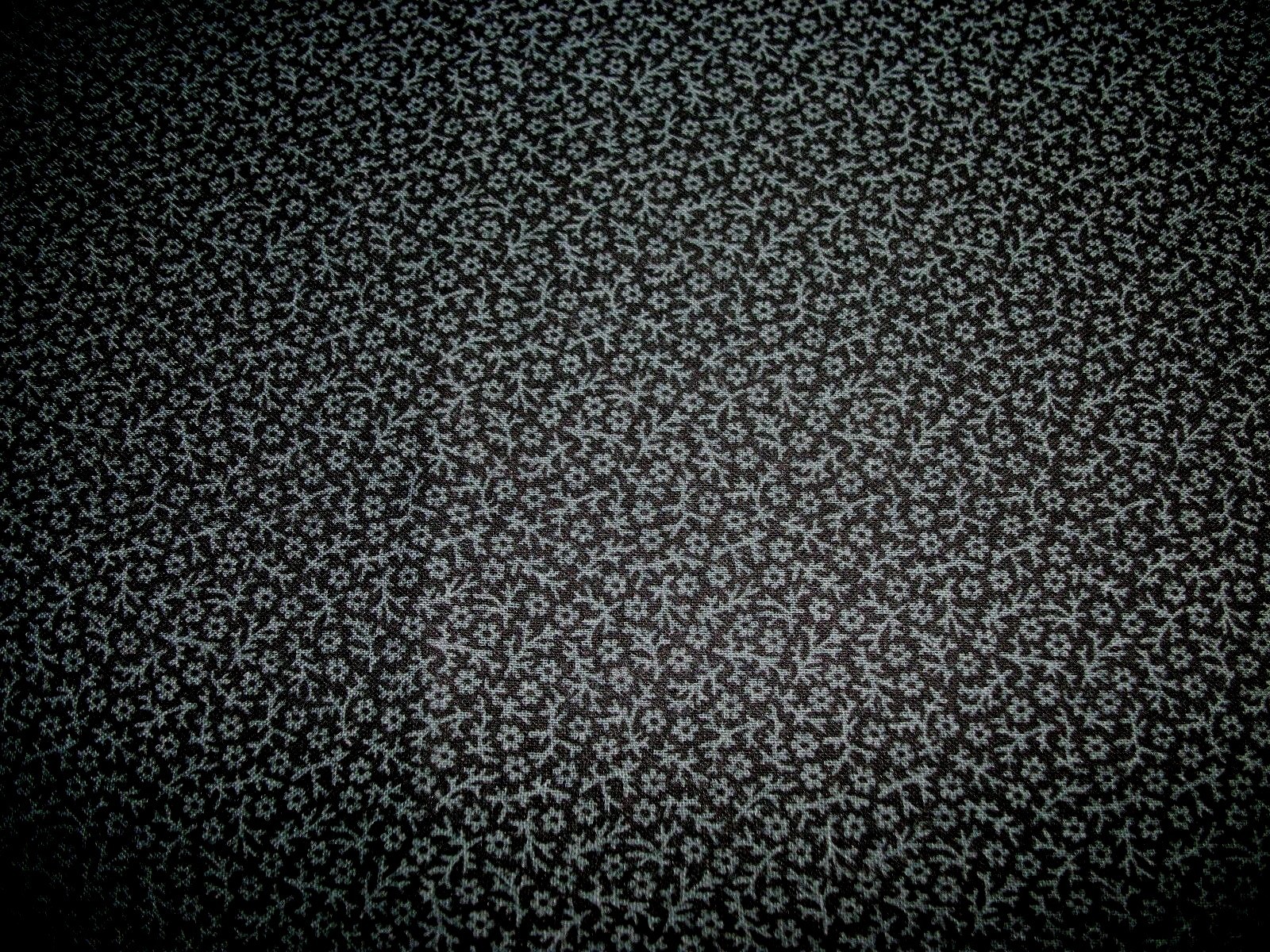 DARK GREEN COUNTRY FLORAL COTTON FABRIC