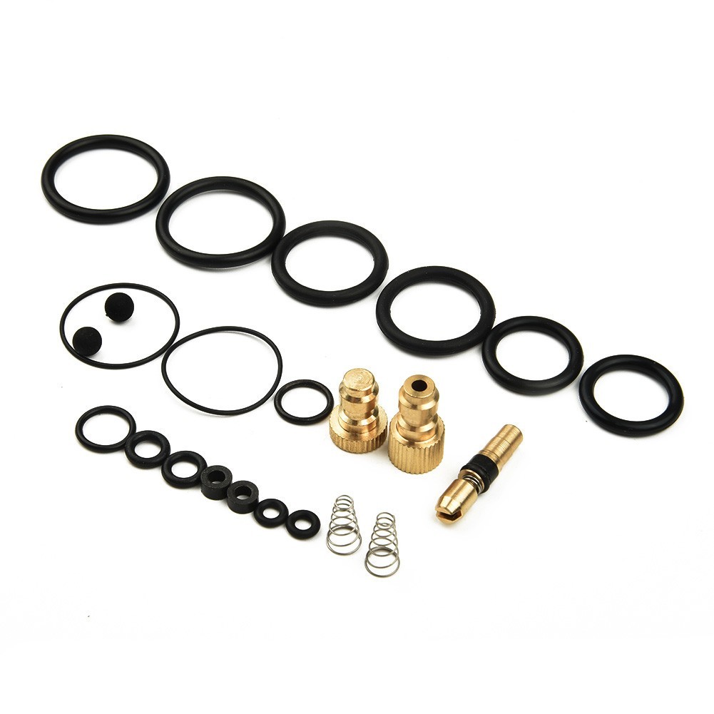 Pump Spare Kits PTFE Piston Replacement 20pcs/set Sealing 4500PSI Copper