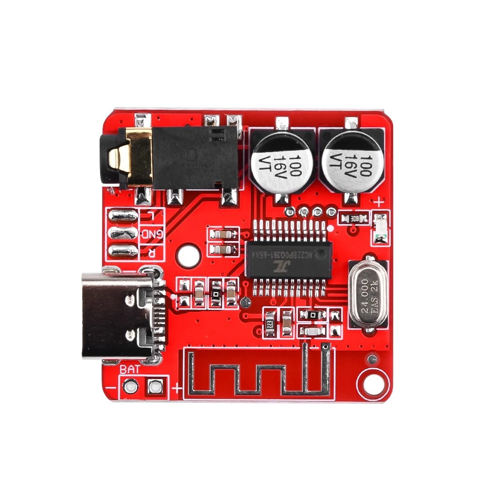 Audio Receiver Board Bluetooth 5.1 MP3 Lossless Decoder Type C USB Amplifier