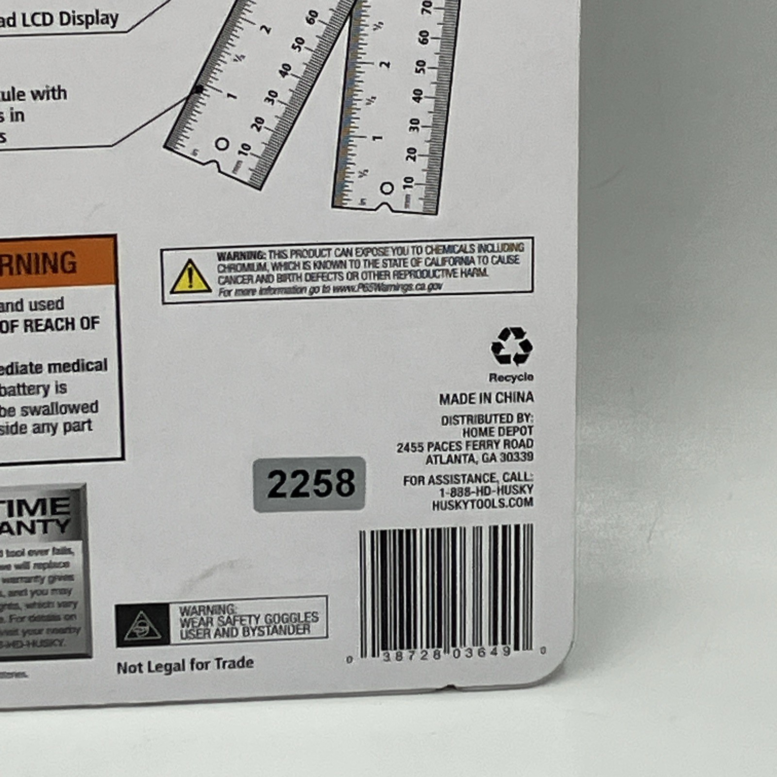 Husky Digital 5 in. Angle Finder