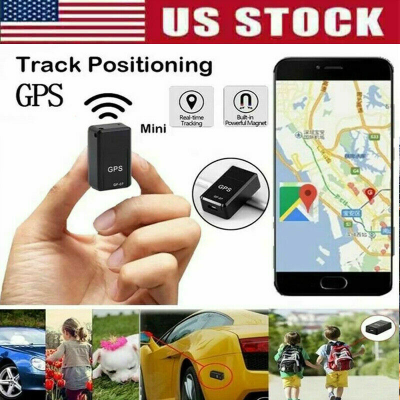 GF07 Mini Magnetic GPS Tracker Real-time Car Truck Vehicle Locator GSM GPRS USA
