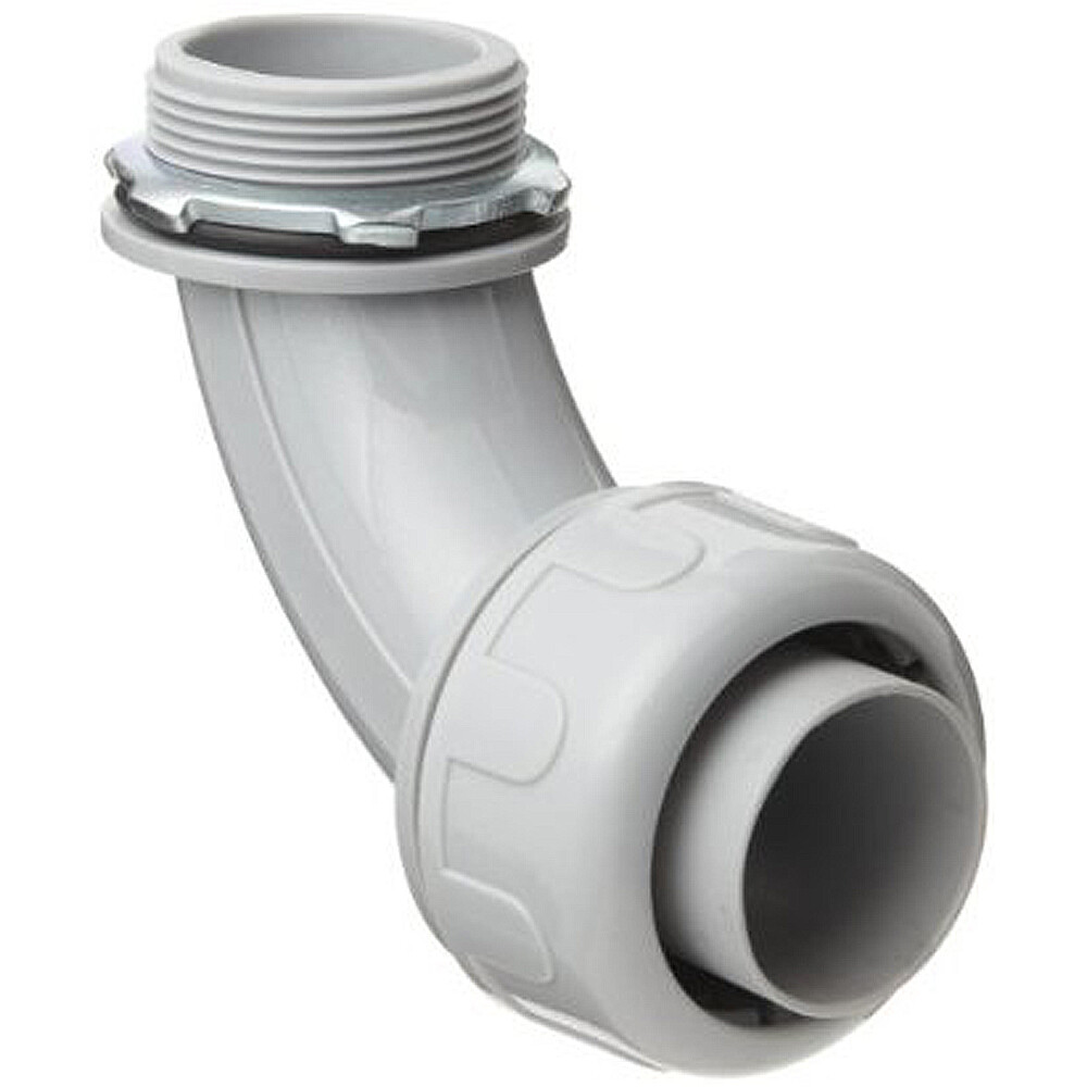 Box of 2"  Non-Metallic Liquid Tight Electrical Conduit Angle Fittings