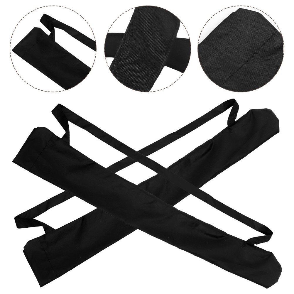 2Pcs Protective Umbrella Covers with Buckle Design and Adjustable Carrying Strap