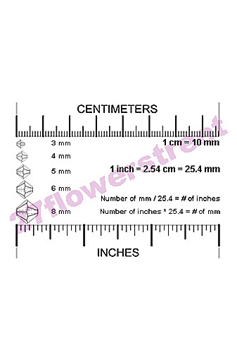 Czech Bicone Crystal Beads Crystal Red Luster coated Rondelle Diamond
