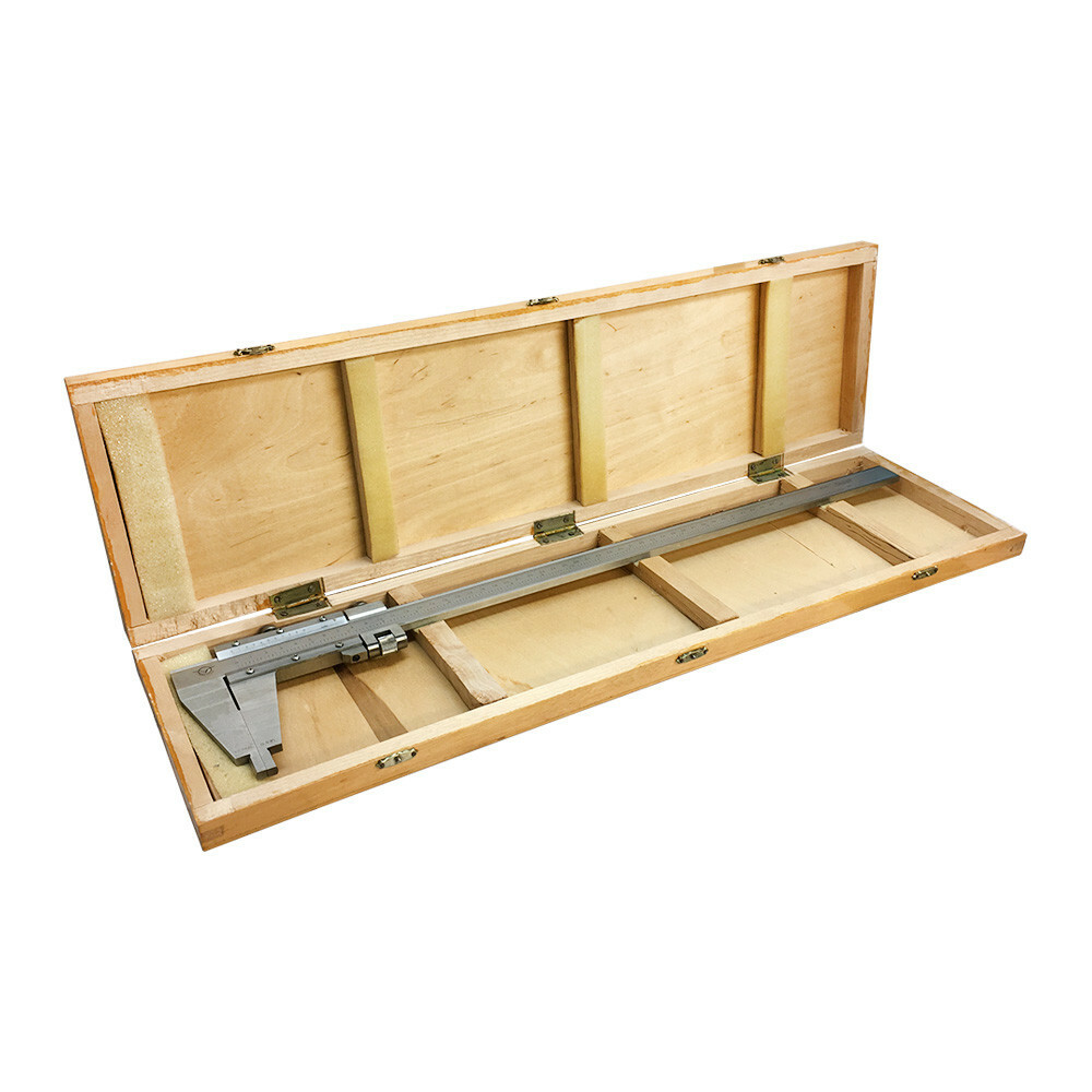 12"/ 300mm INCH METRIC HEAVY DUTY VERNIER CALIPER 2.9" Jaw Depth
