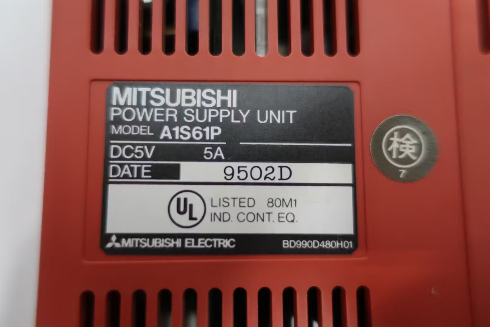 Mitsubishi A1S61P Power Supply Unit 5v-dc