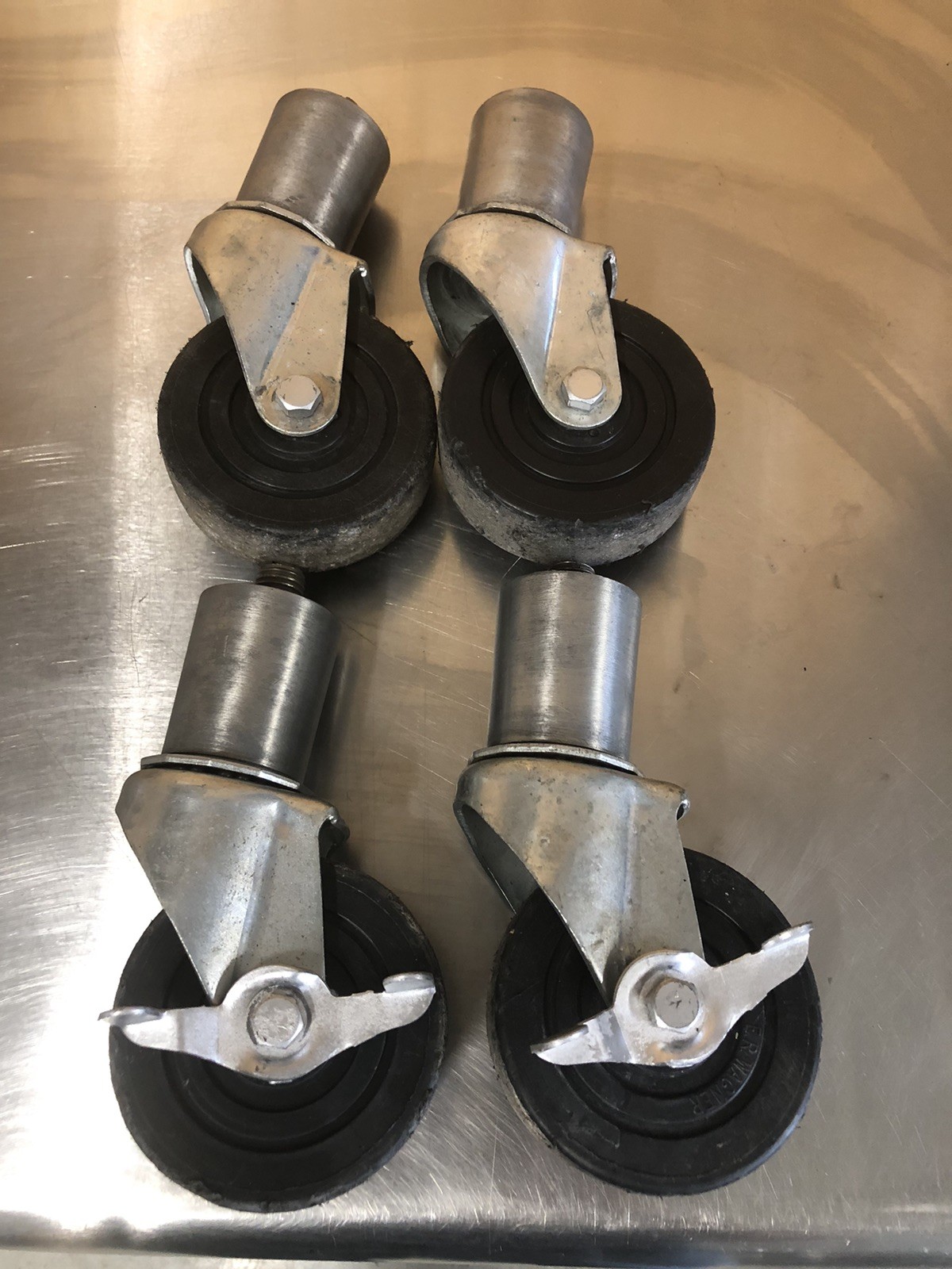 Taylor Ice cream Yogurt Machine Wheels Fits 794 754 336 339 Used Casters VGC