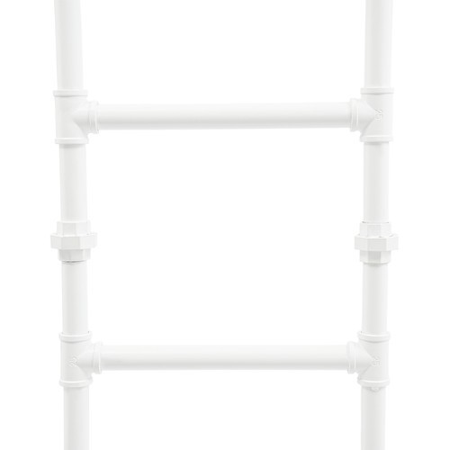 Modern Bunk Bed Ladder 7-Step Ladder High Loft Attic Step Ladders White