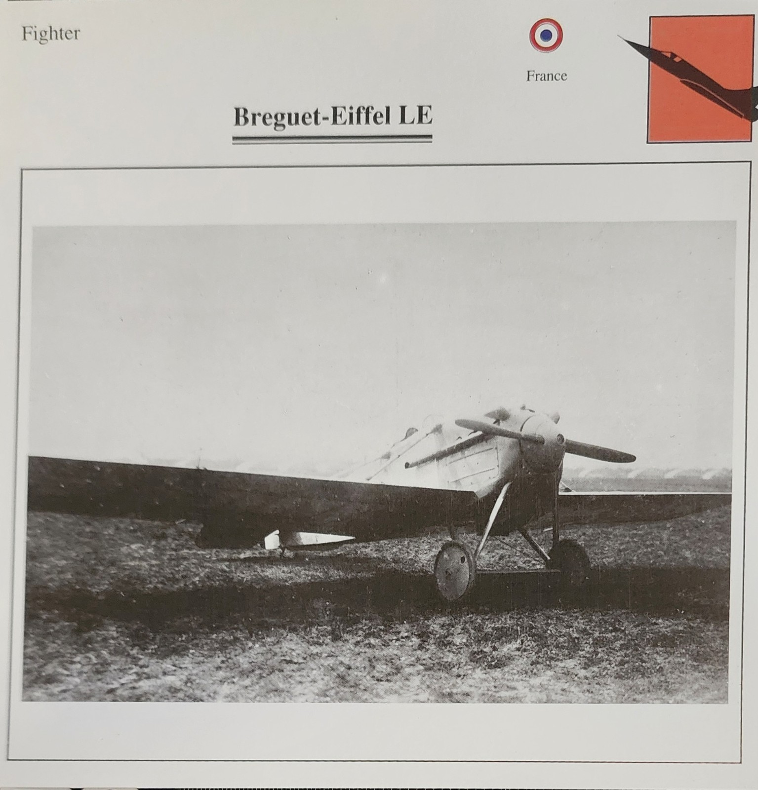 Breguet Plane Picture Original Aircraft Vtg Specs Detail Info Collector Card