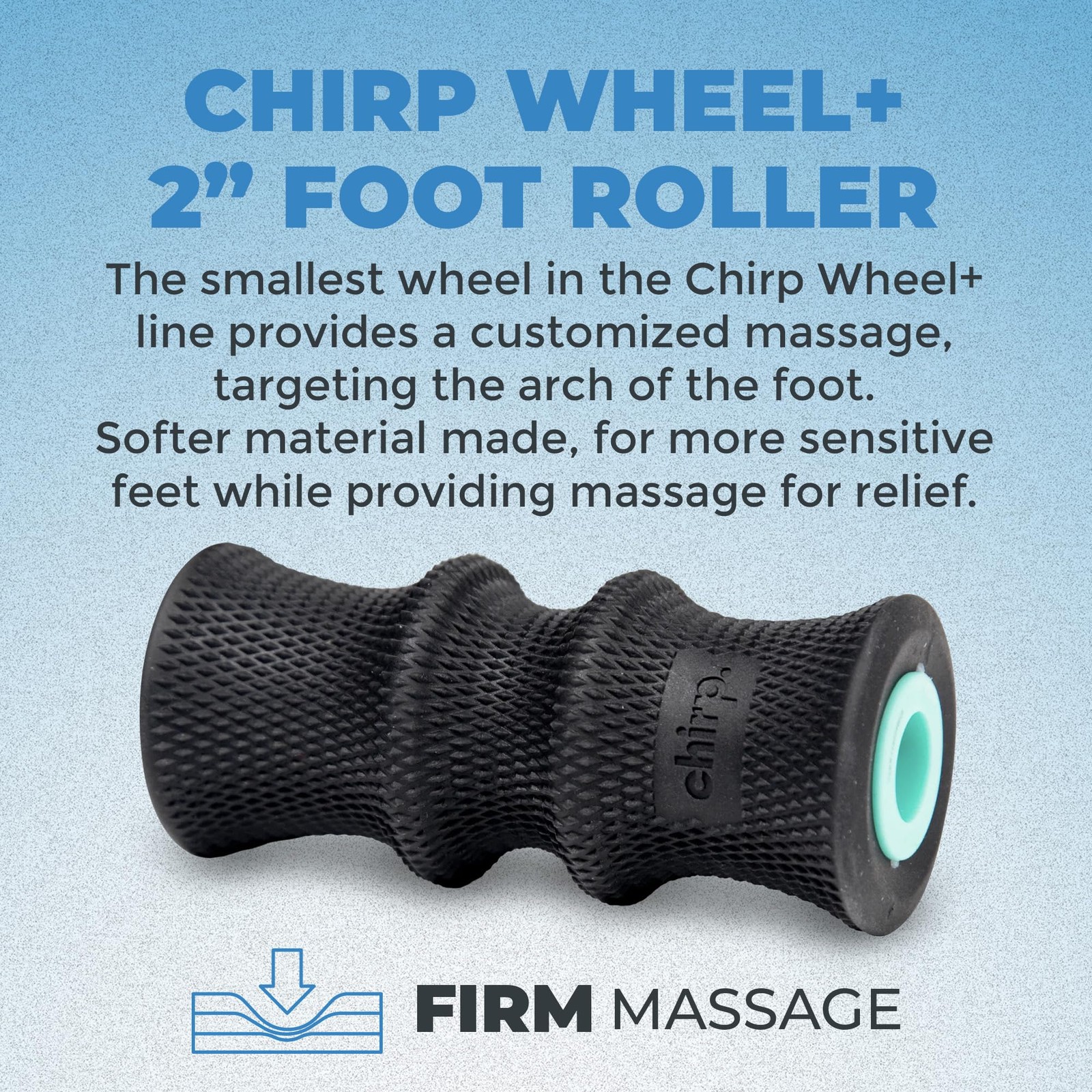 Wheel Foam Roller – Targeted Back & Neck Relief, Lumbar Spine Stretcher, Spin...