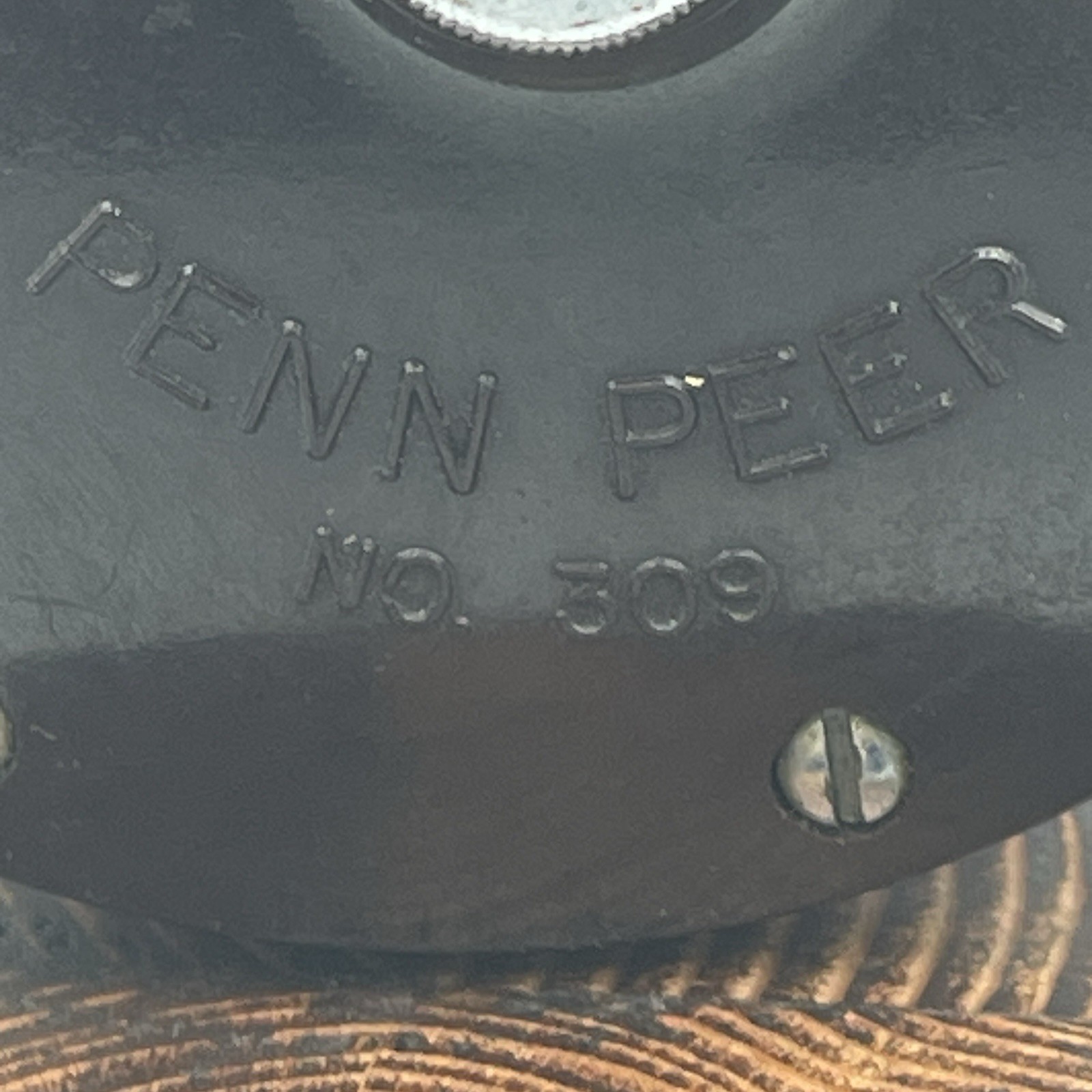 VINTAGE PENN PEER NO. 309 LEVEL WIND FISHING REEL PAT’D MADE IN U.S.A.