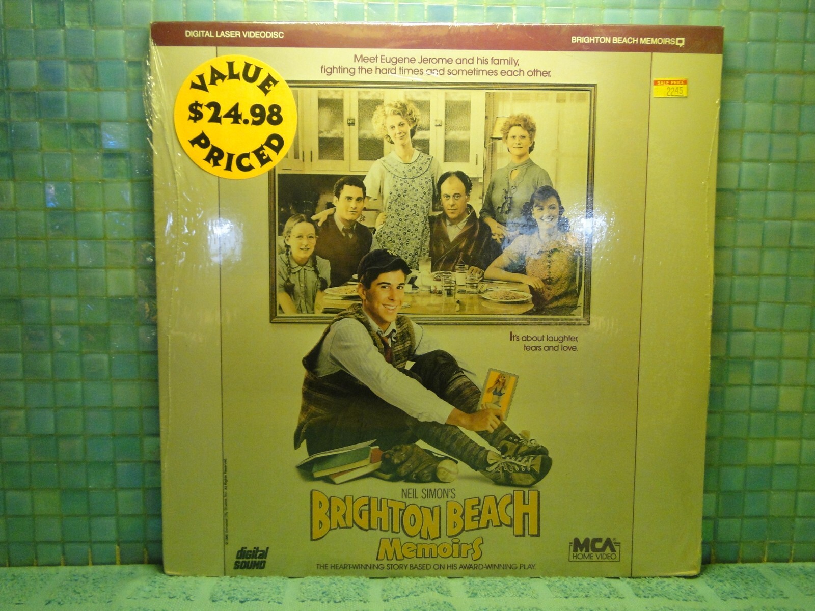 Brighton Beach Memoirs Neil Simon BRAND NEW SEALED Laserdisc -XTRA LDs SHIP FREE