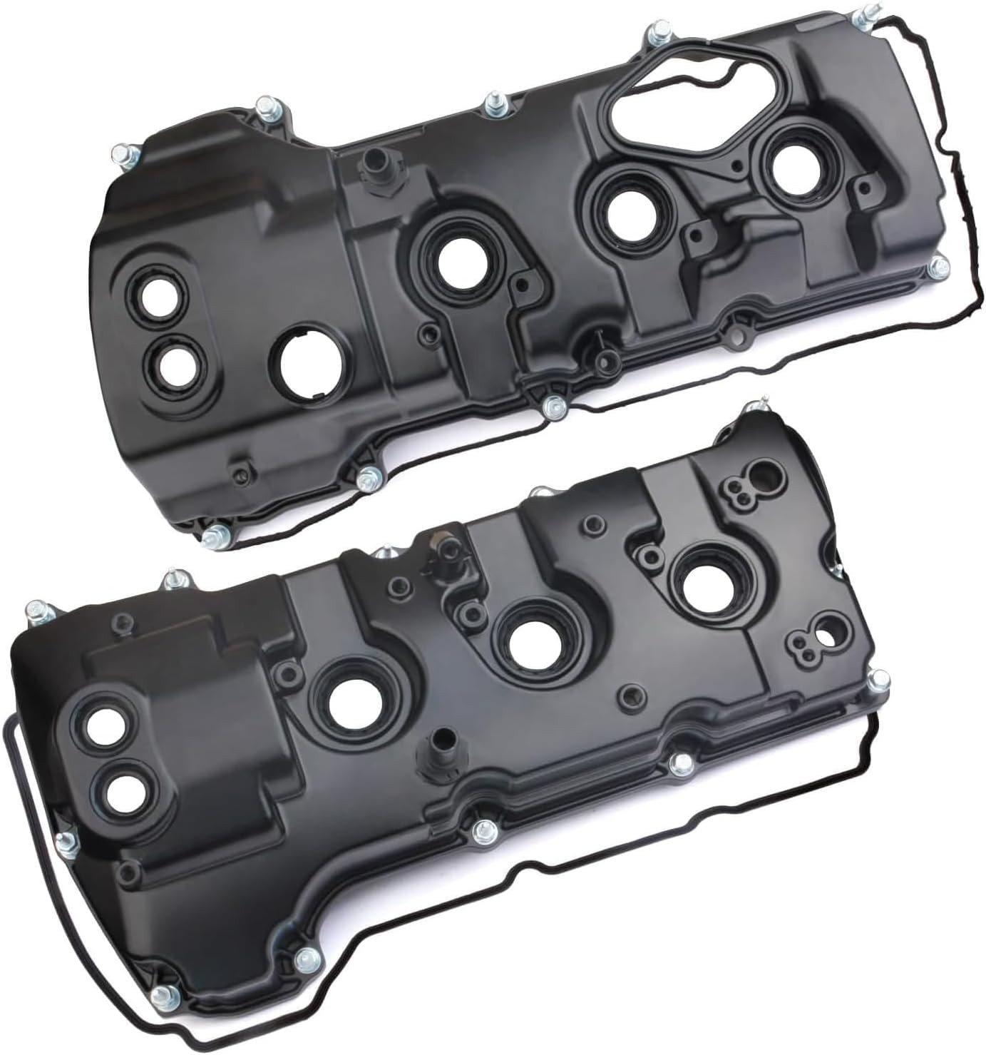 Upgraded Aluminimun Engine Valve Covers Left Right Compatible with Ford F-150 Ex