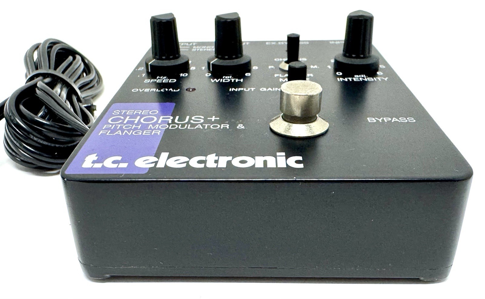Vintage TC Electronic Stereo Chorus + Pitch Modulator & Flanger Effect Pedal