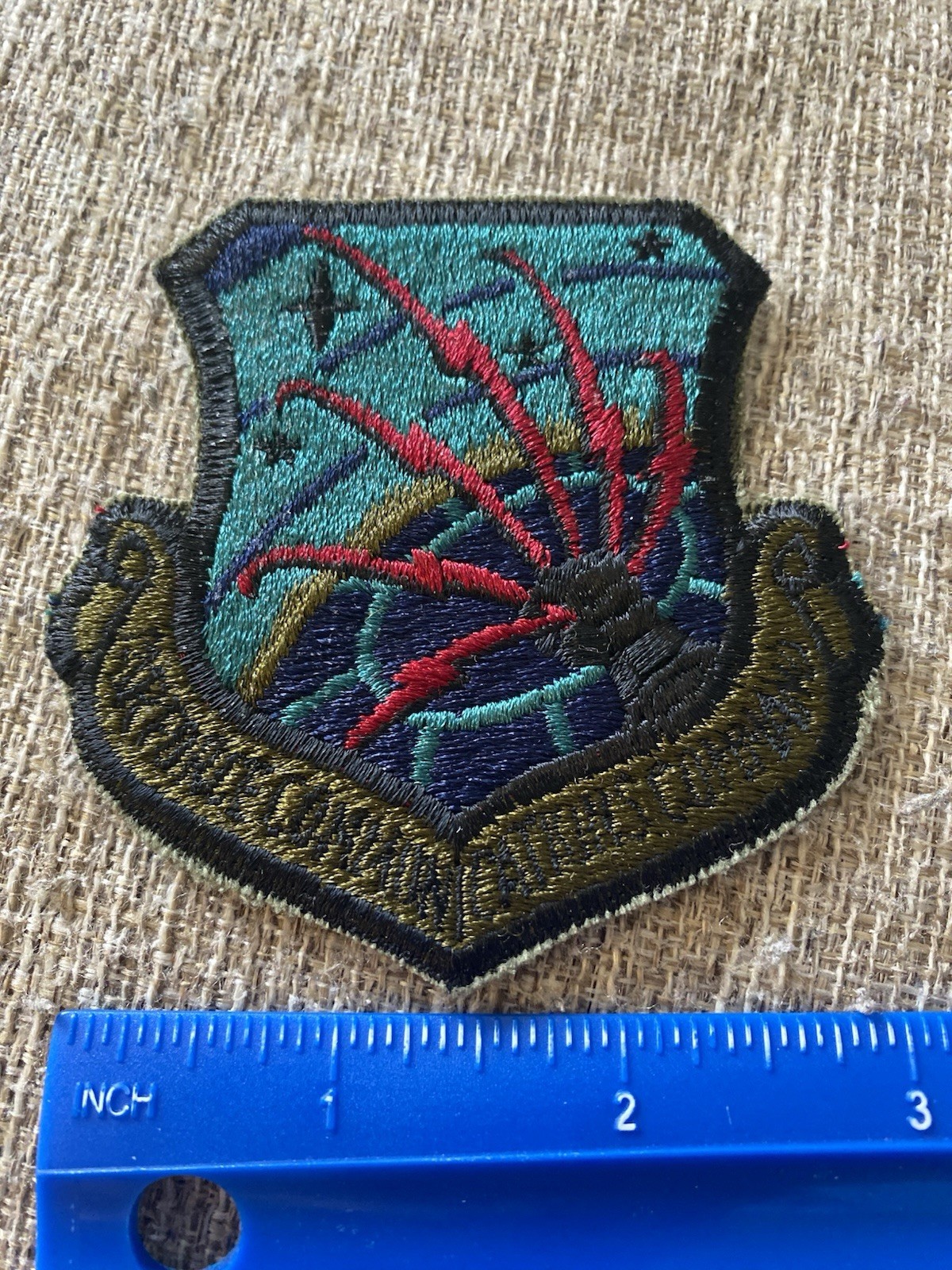 US Air Force Communications Command Patch USAF Subdued