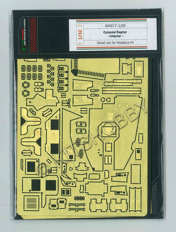 Green Strawberry 1/32 Battlestar Galactica Colonial Raptor Interior Details Set