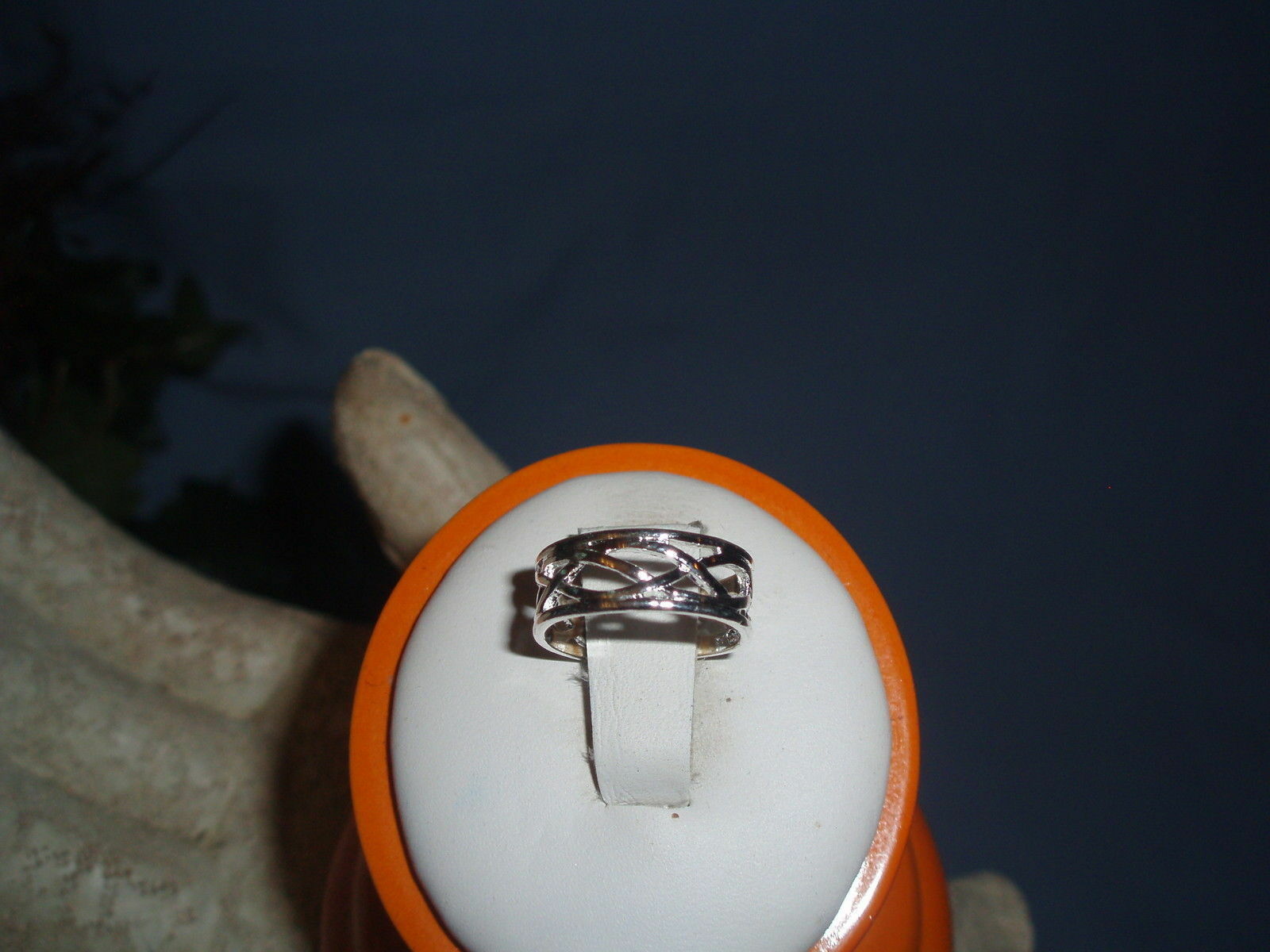 Gorgeous Sterling Silver Cross-wire Adjustable Toe Ring Stamped 925
