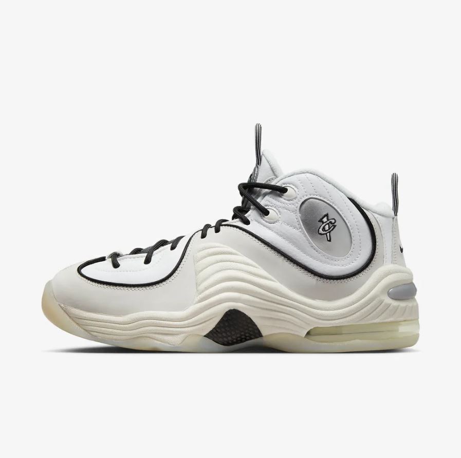 Nike Air Penny 2 White Black Sail Photon Dust FB7727-100 US 4-14 Brand New