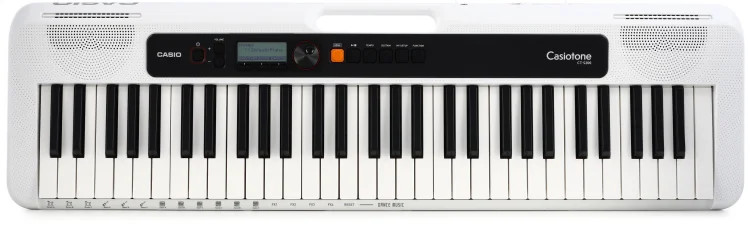 Casio Casiotone CT-S200 - Portable Digital Keyboard (White)