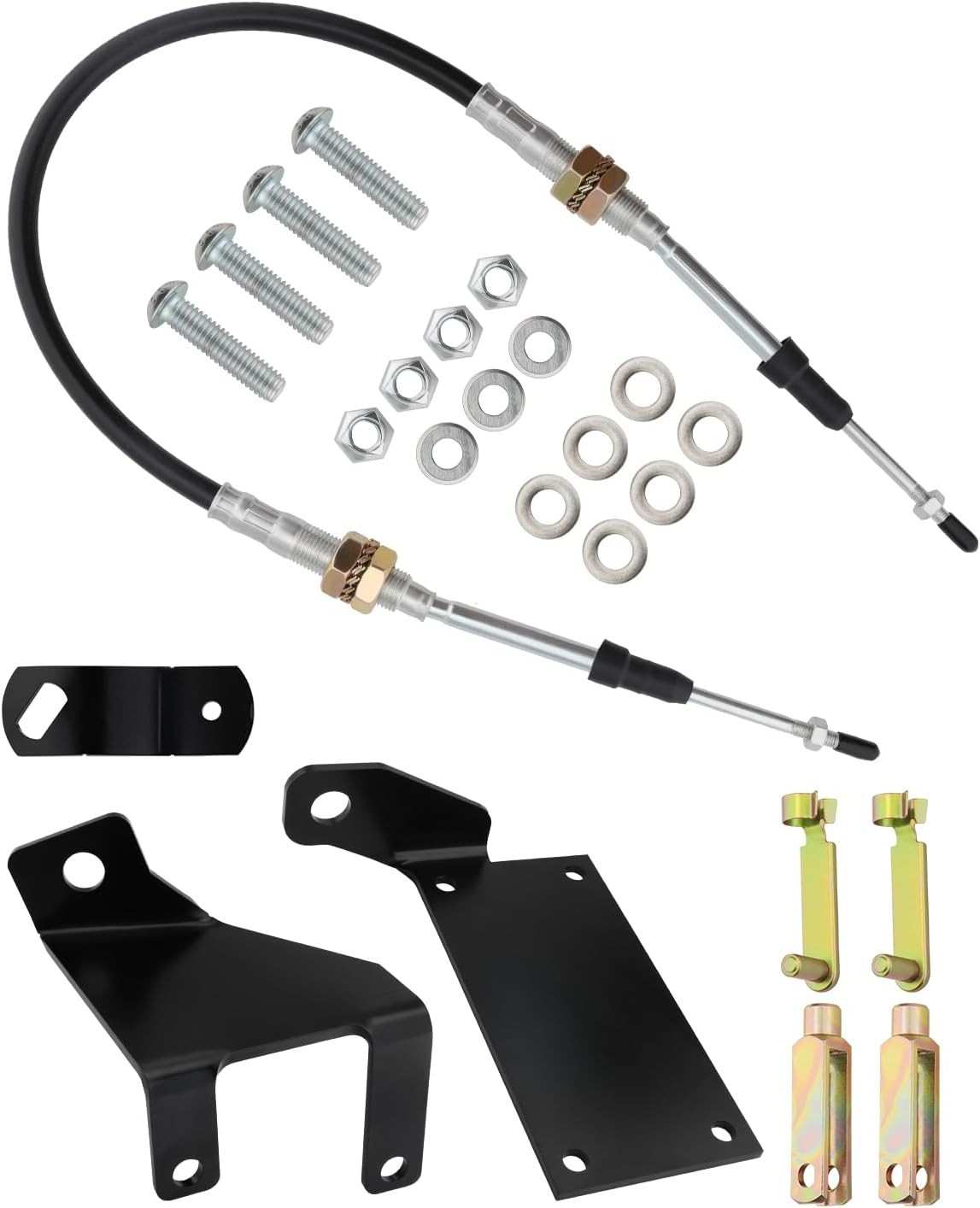 Transfer Case Shift Cable Kit Upgrade for 1997-06 Jeep Wrangler TJ 231 Transfer