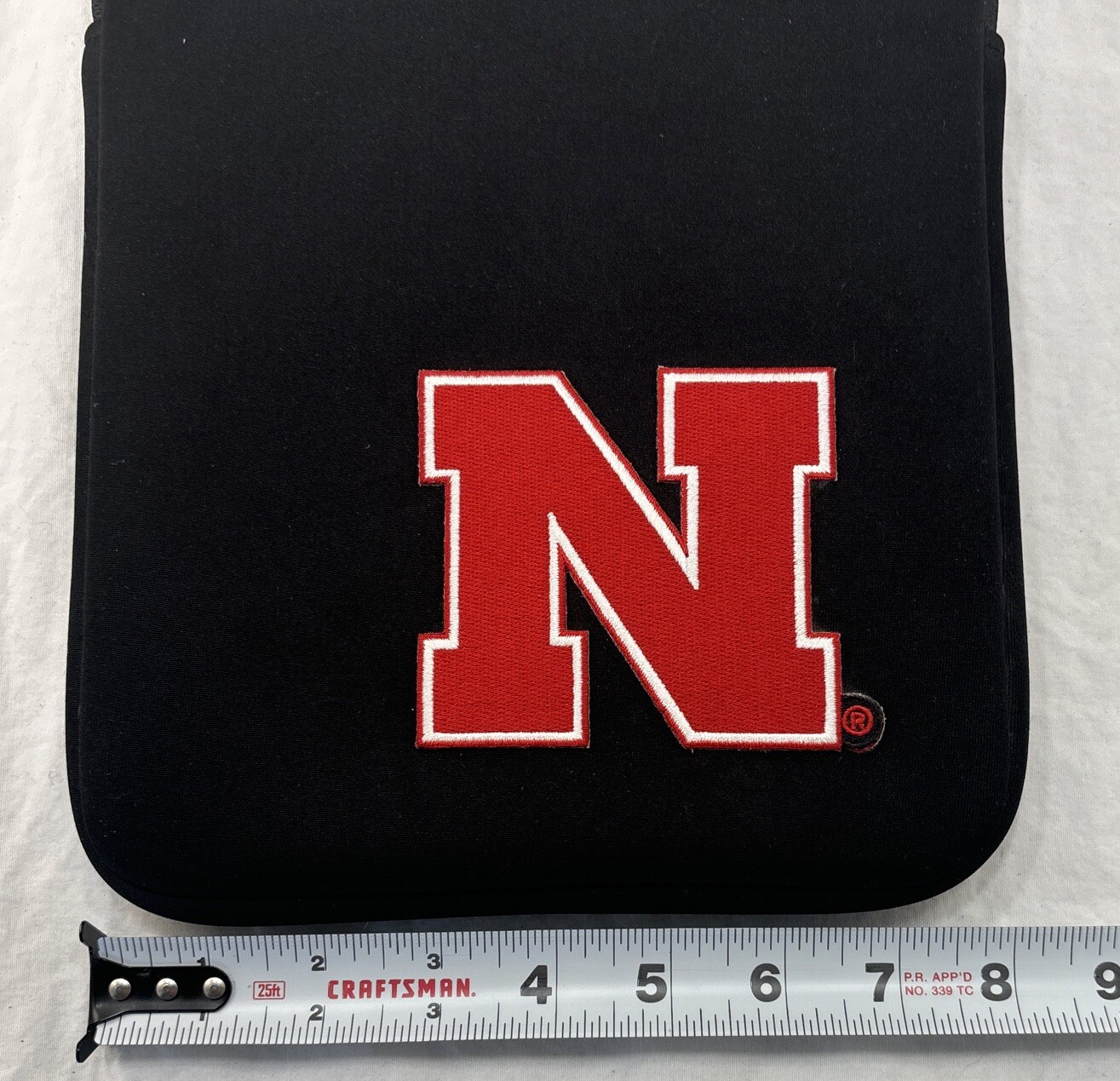 Nebraska College University Centon Zip Up iPad / Tablet Soft Case