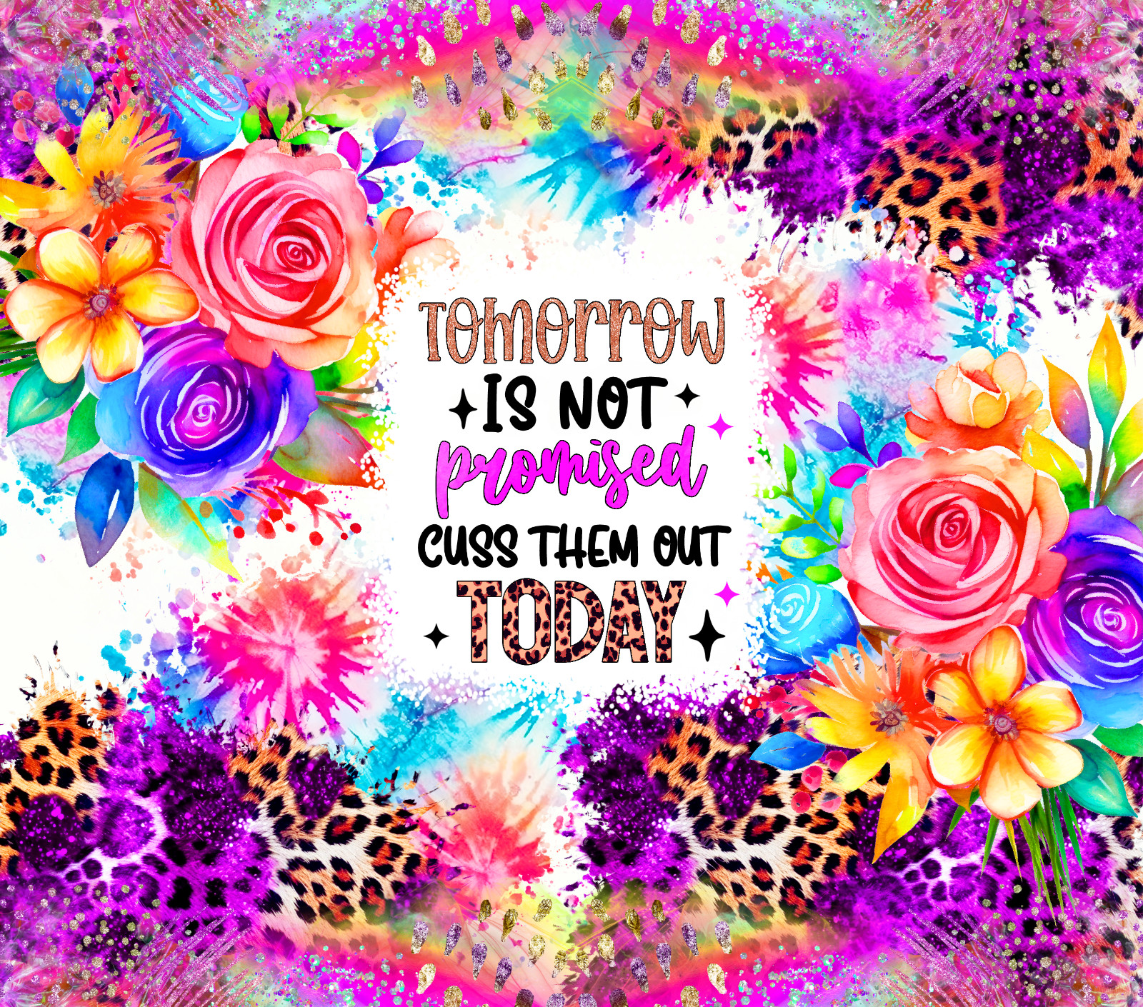 Cuss Them Today, Mouse Pad, Sublimated, Can Personalize, Made to Order (mp144)