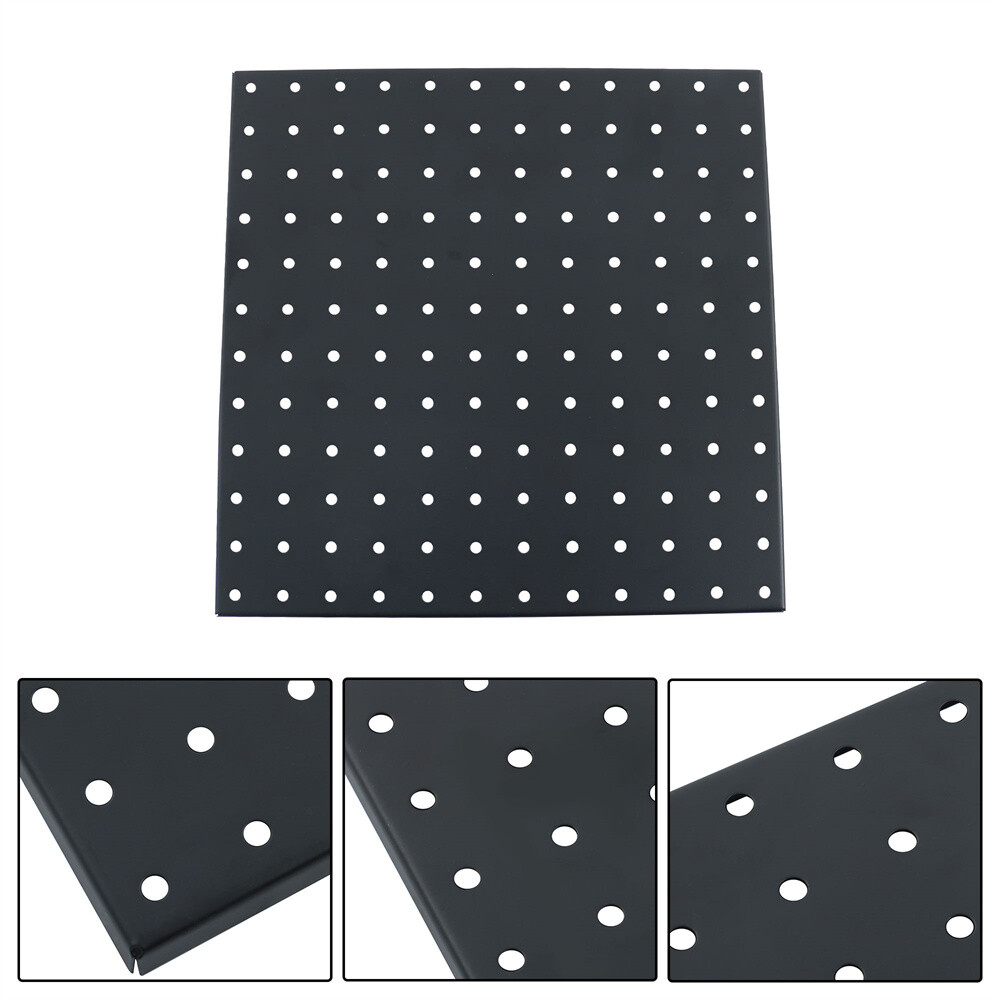 4 Pcs Pegboard Metal Pegboard Wall Panels - Pegboard Wall Organizer System