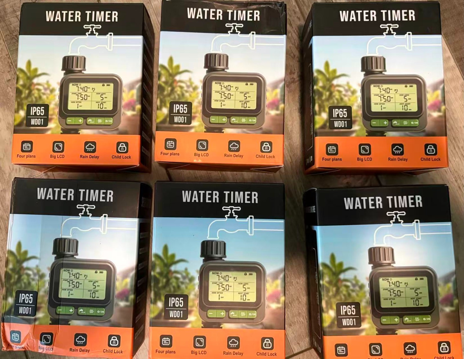 Sprinkler Programmable Water Timer - 6 PCS