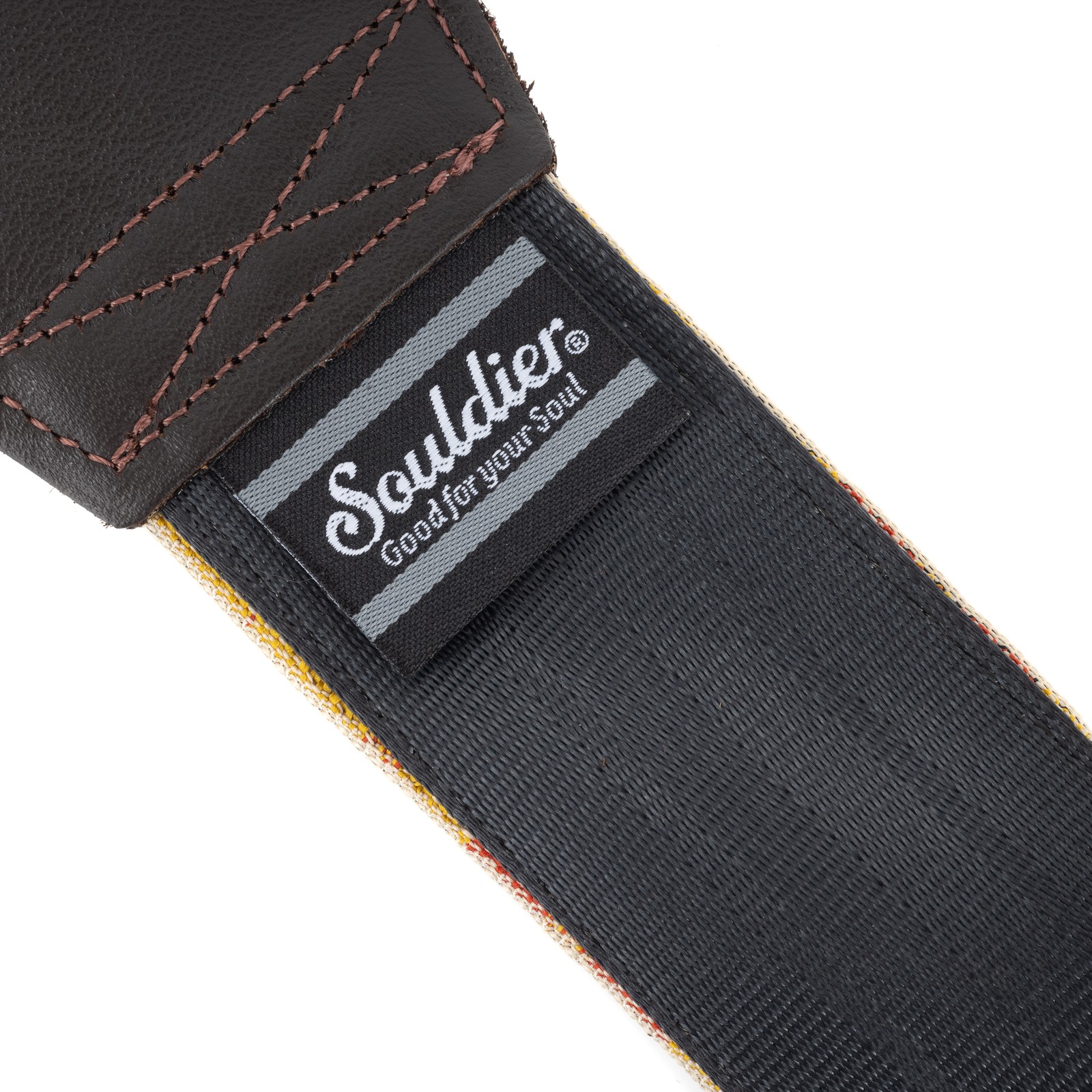 Souldier 2" Guitar Strap - "Marigold" Yellow and Orange