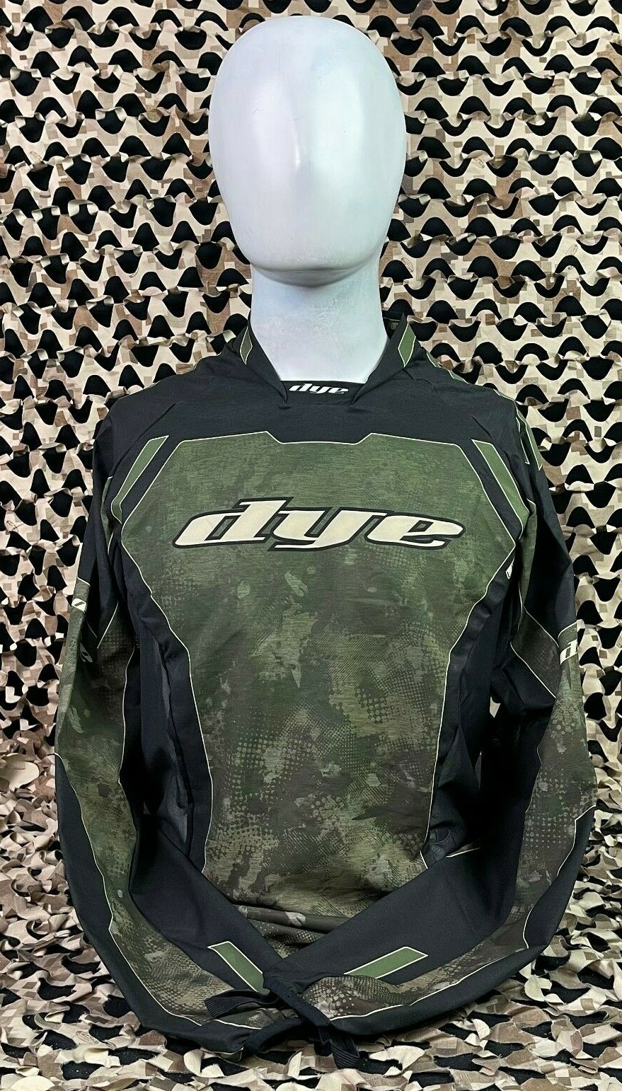 NEW Dye CRBN UL-C Paintball Jersey - DyeCam - Small