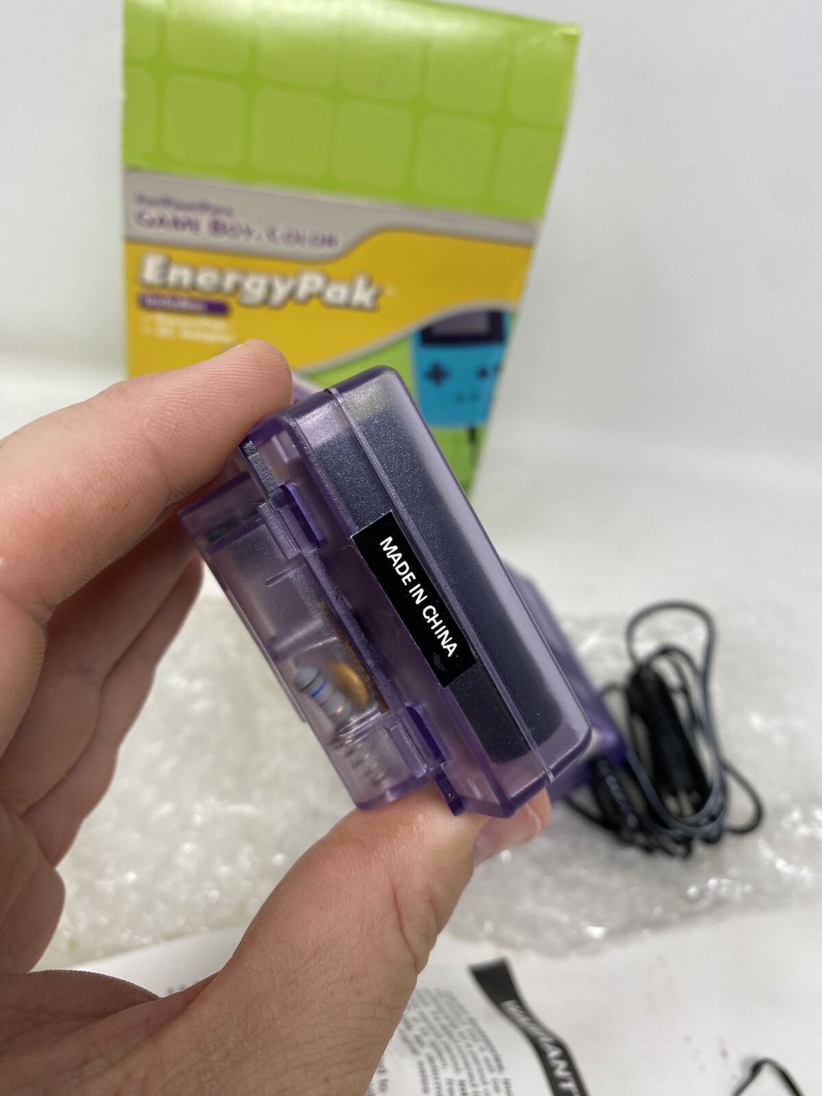 Power Pak / Energy Pak for Game Boy Color Complete CIB Authentic Ships Fast