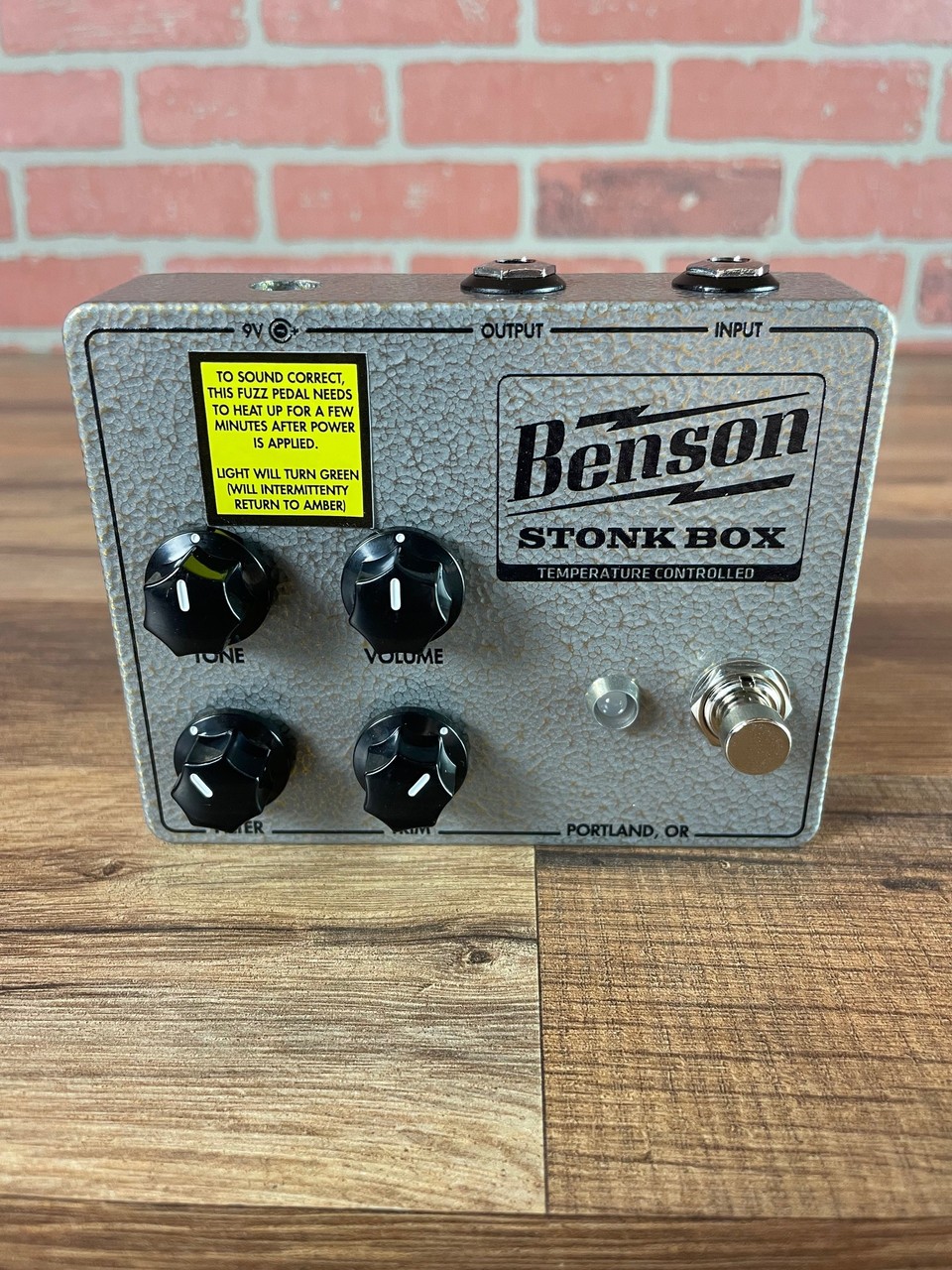 Benson Amps Stonk Box Fuzz Pedal - MK1 Auto Thermal Bias Boutique Guitar Fuzz