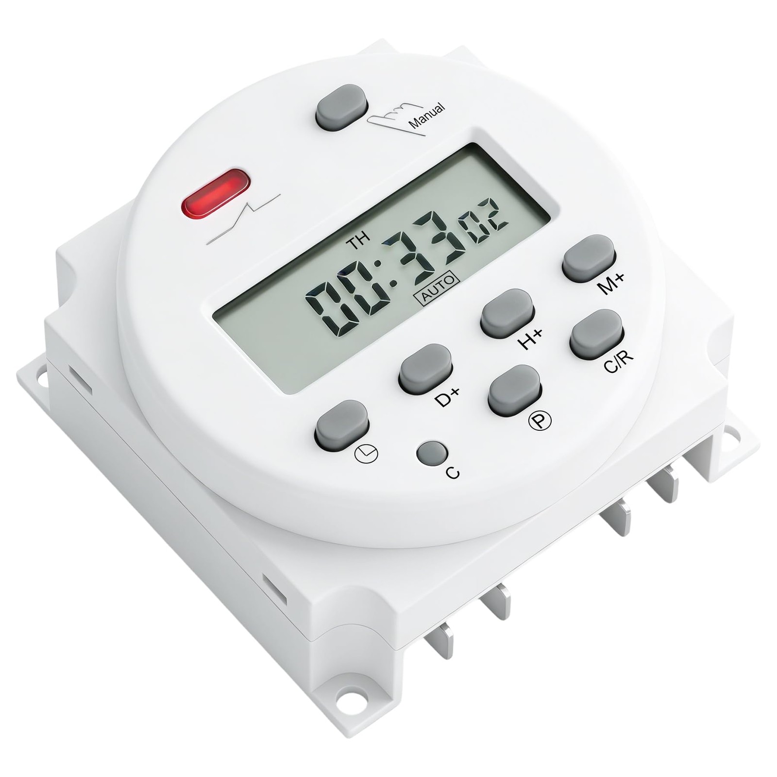 Timer Switch, CN101A, DC/AC 12V 16Amp, Digital LCD Power Programmable Timer