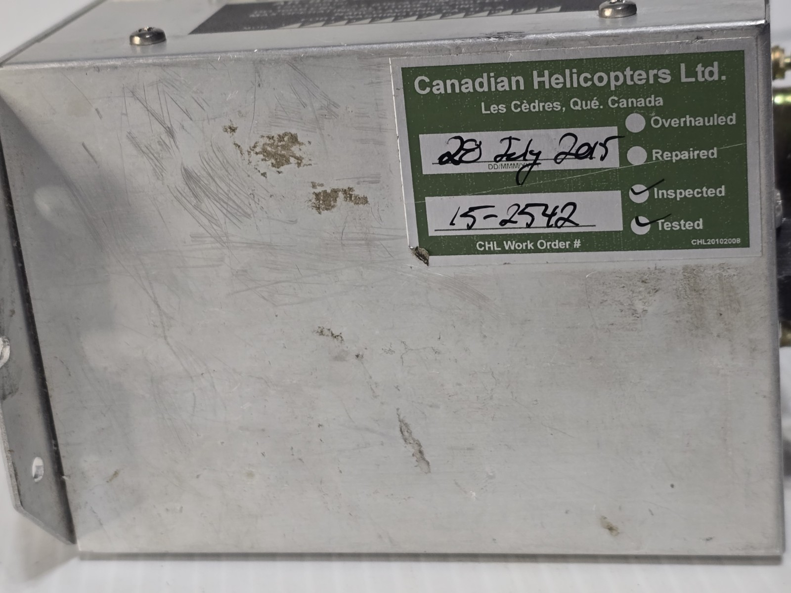 Narco Avionics AR-850 Altitude Reporter - As Removed, Untested