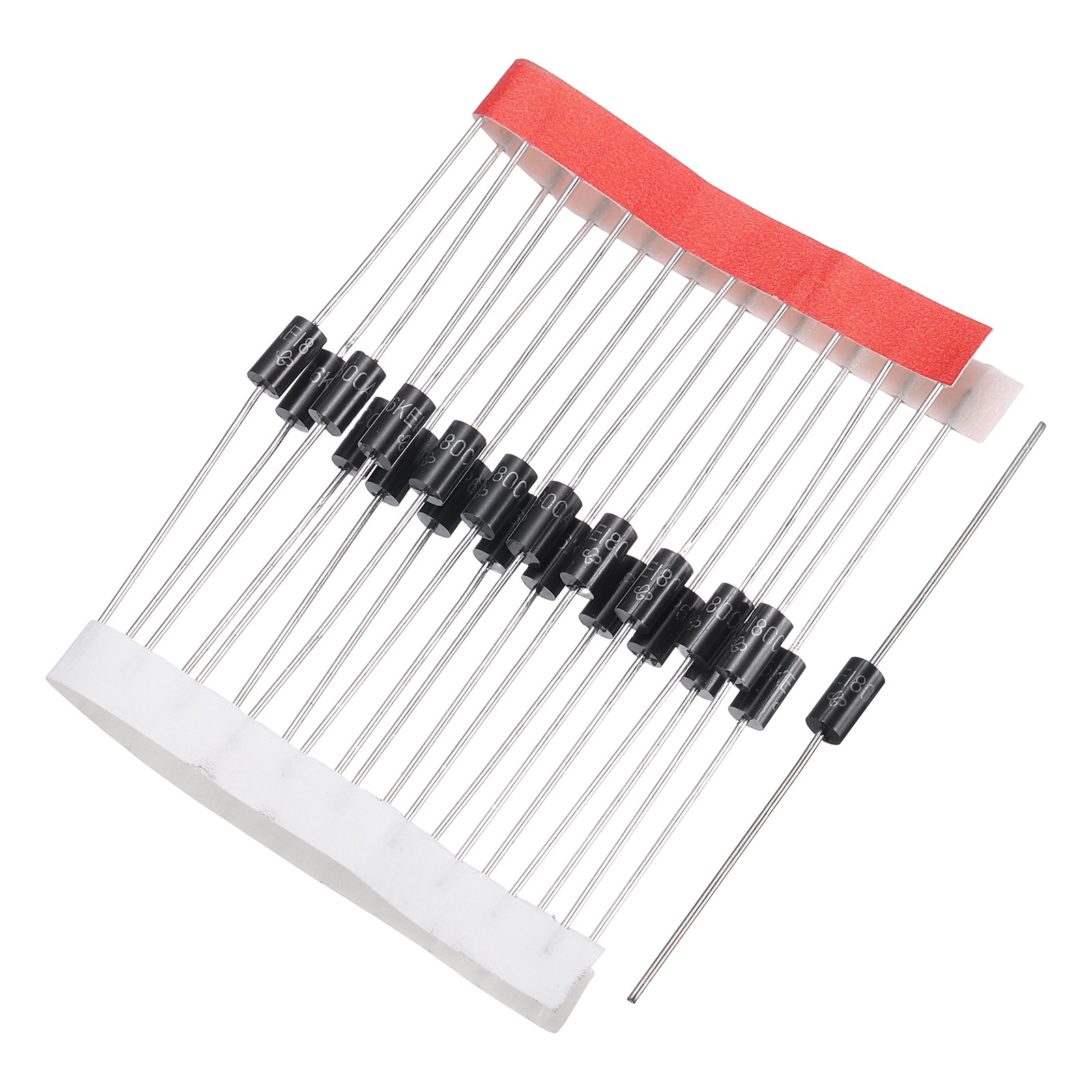 20Pcs Transient Suppression Diodes P6KE180CA DO-15 Axial Bidirectional Channel
