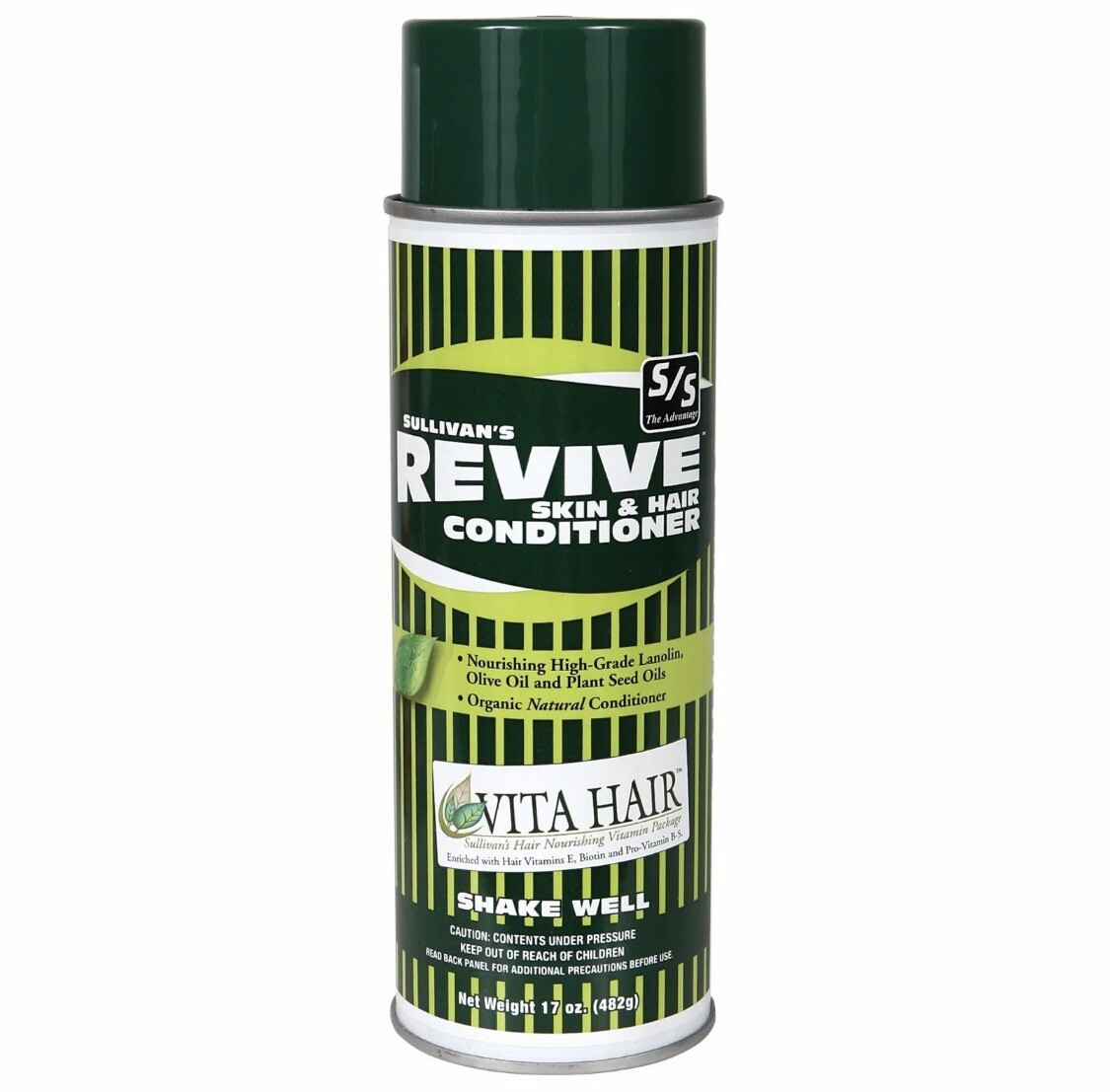 NEW~SULLIVAN'S REVIVE Skin & Hair Conditioner-Promotes Healthy Hair 17 oz