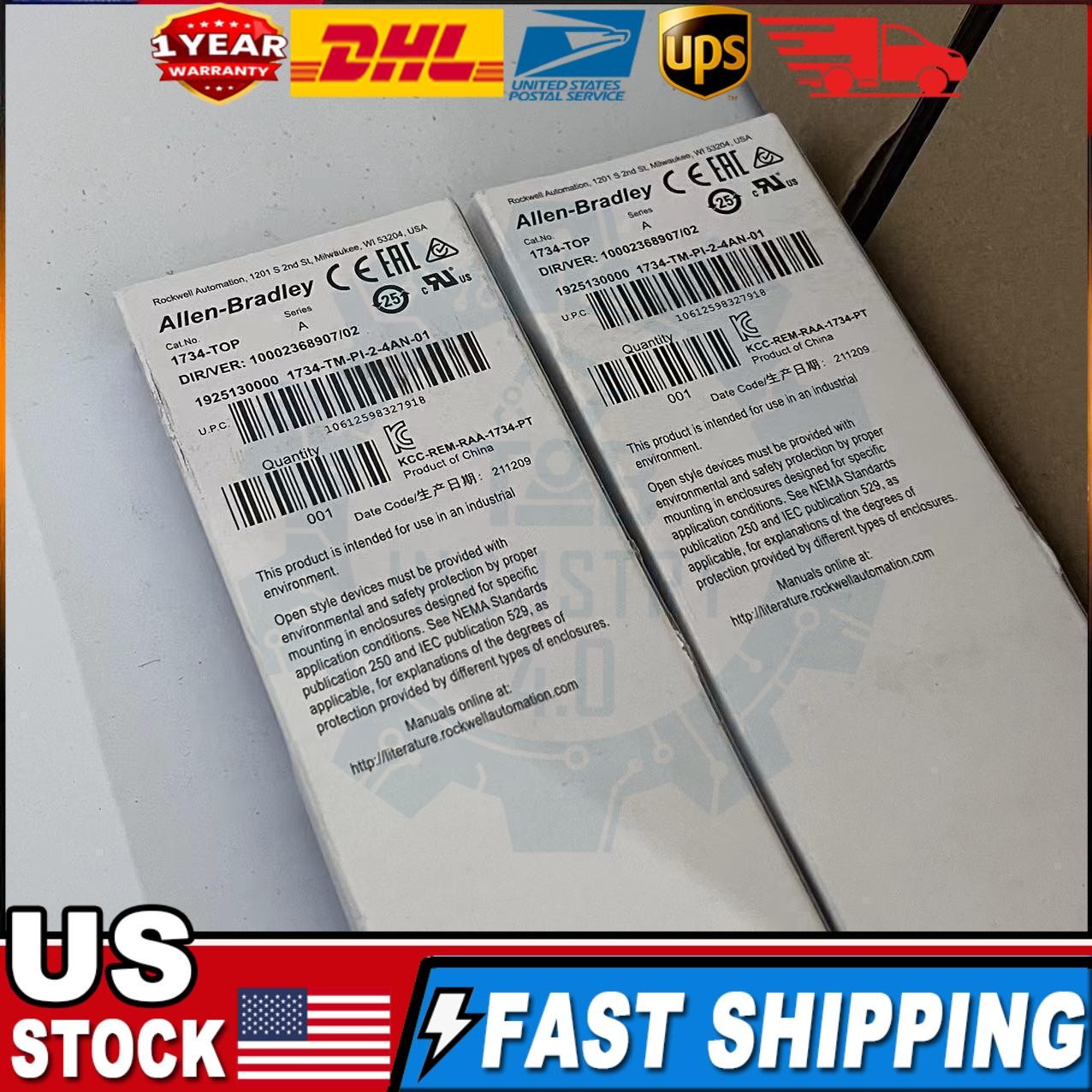 Allen Bradley1734-TOP POINT I/O 1734TOP Terminal Base 1734TOP US SHIP New In Box