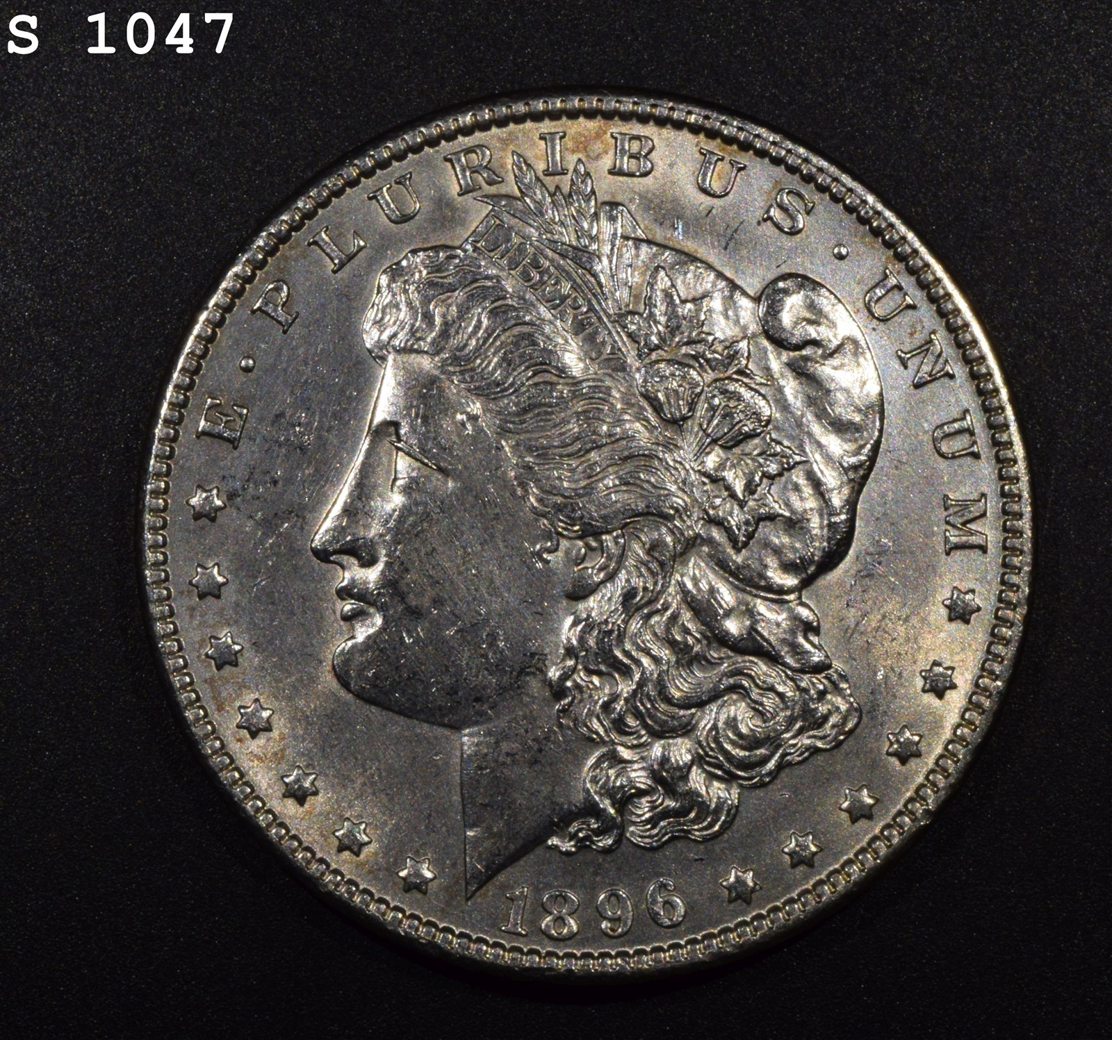 1896 Morgan Silver Dollar "VCH BU"