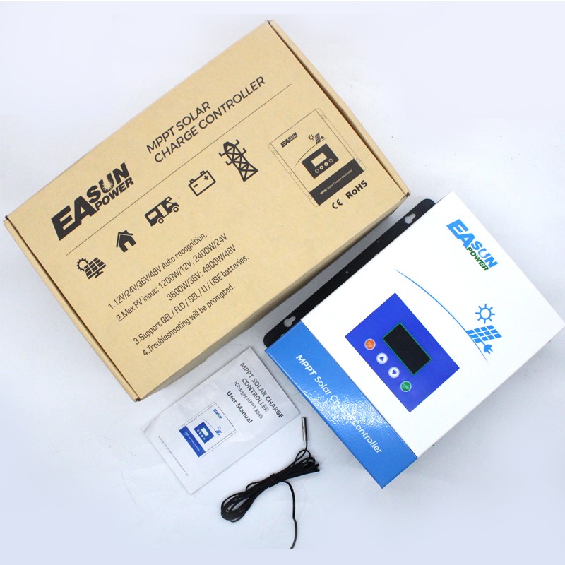 80Amp MPPT Solar Charge Controller Solar Panel regulator for 12V 24V 36V 48V