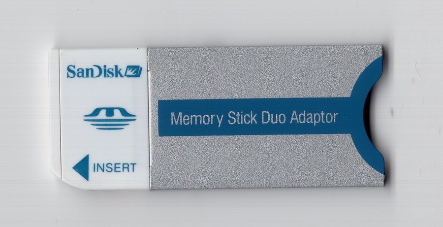 SanDisk Genuine Camera Memory Stick Duo Adaptor / Adapter