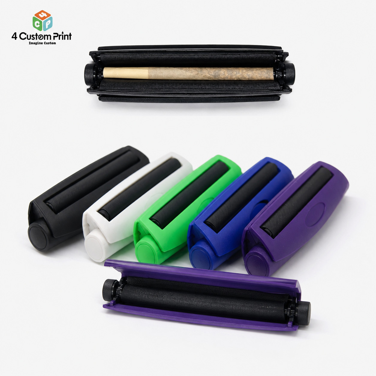 110mm Manual Tobacco Roller Portable Rolling Machine For 78mm Pre Roll Cones