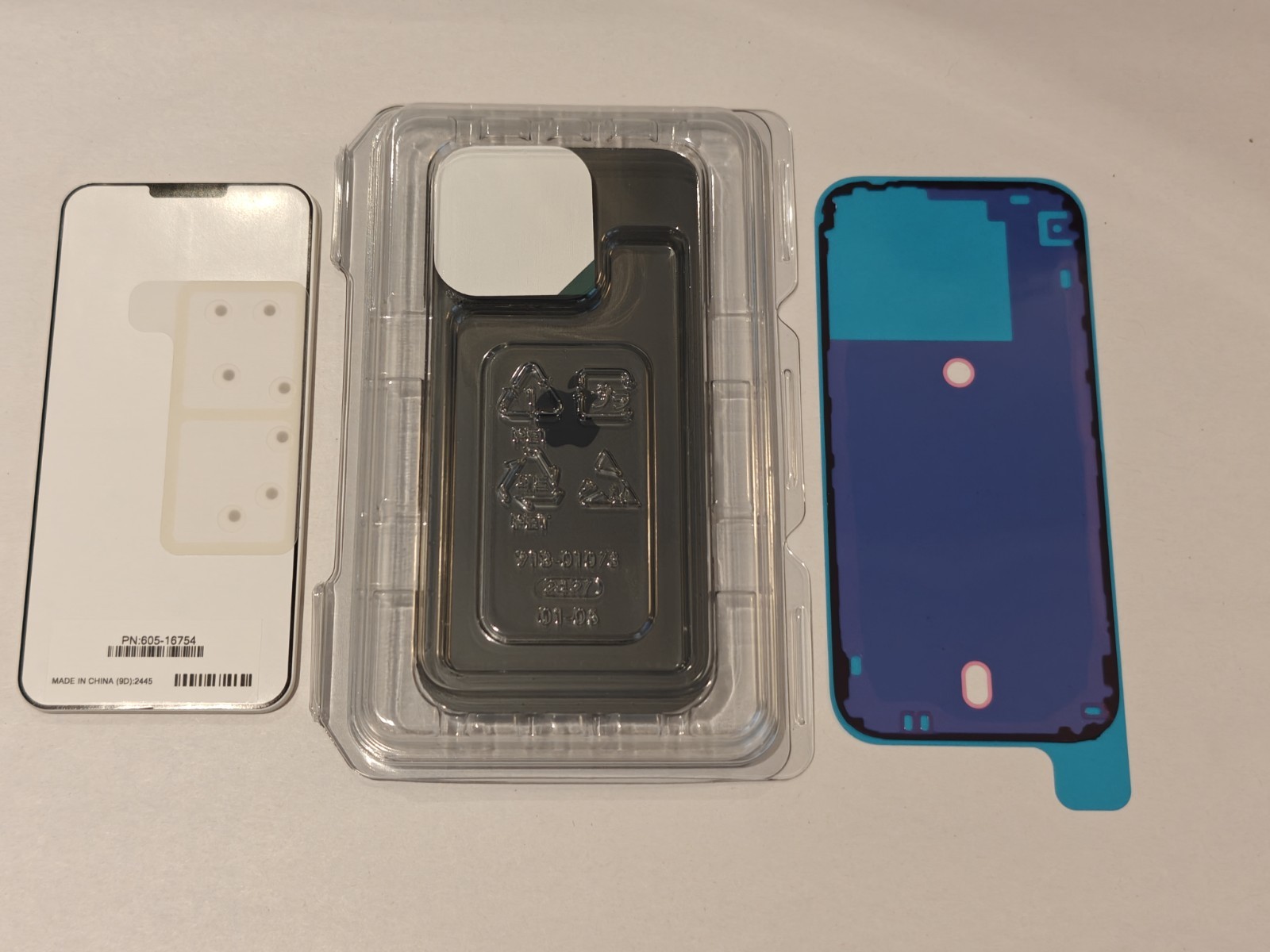 New Genuine iPhone 16 Pro OEM Back Glass - Black
