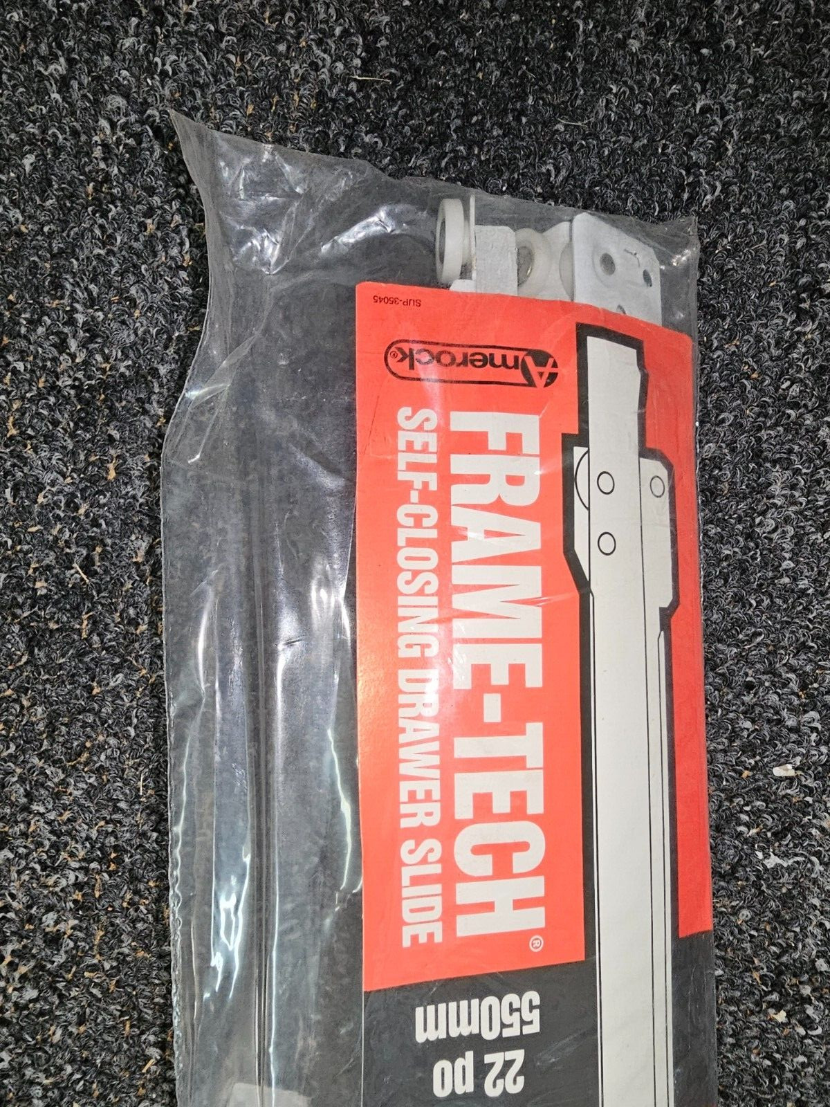 Frame-Tech 22" self closing drawer slide