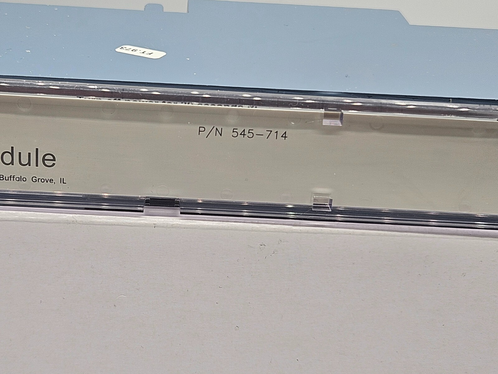 Siemens 545-714 Modular Building Control Power Module 24VAC 3A