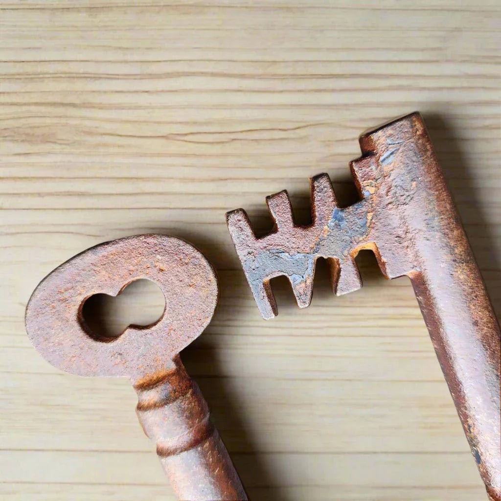 Dungeon Cast Iron Skeleton Keys Set of 5